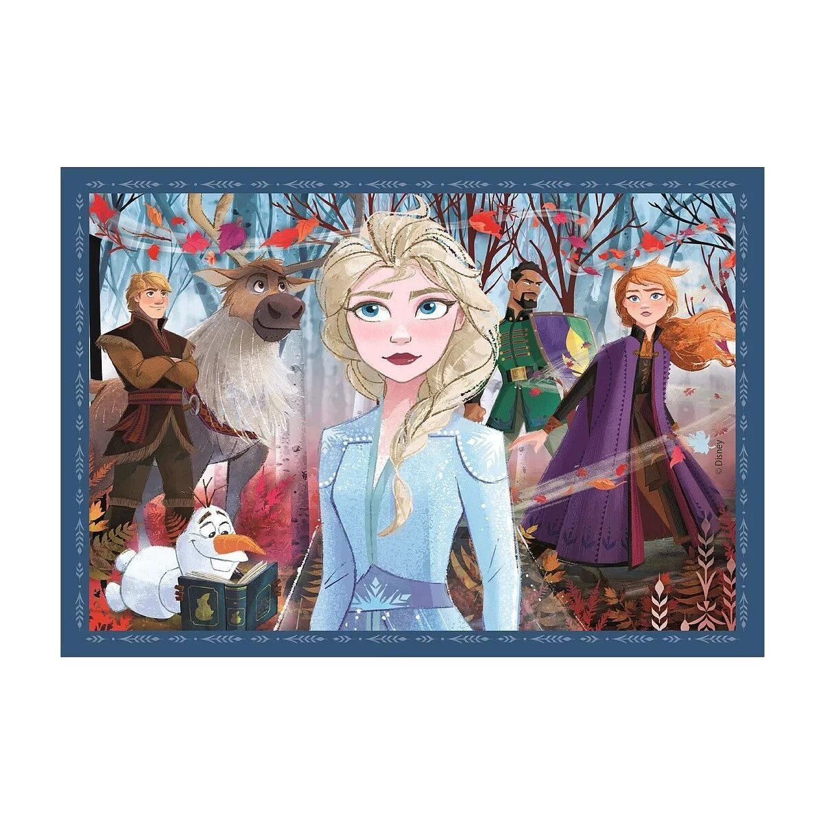 Clementoni® Lernspielzeug Disney Eiskönigin Echös 4-in-1 Puzzle Clementoni