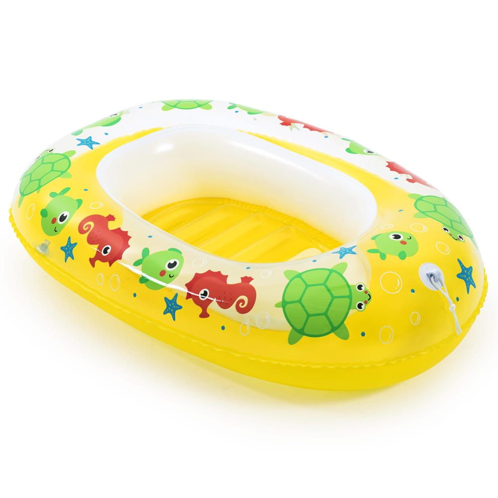 Bestway Luftmatratze Poolboot Kiddie Raft 102x69cm gelb