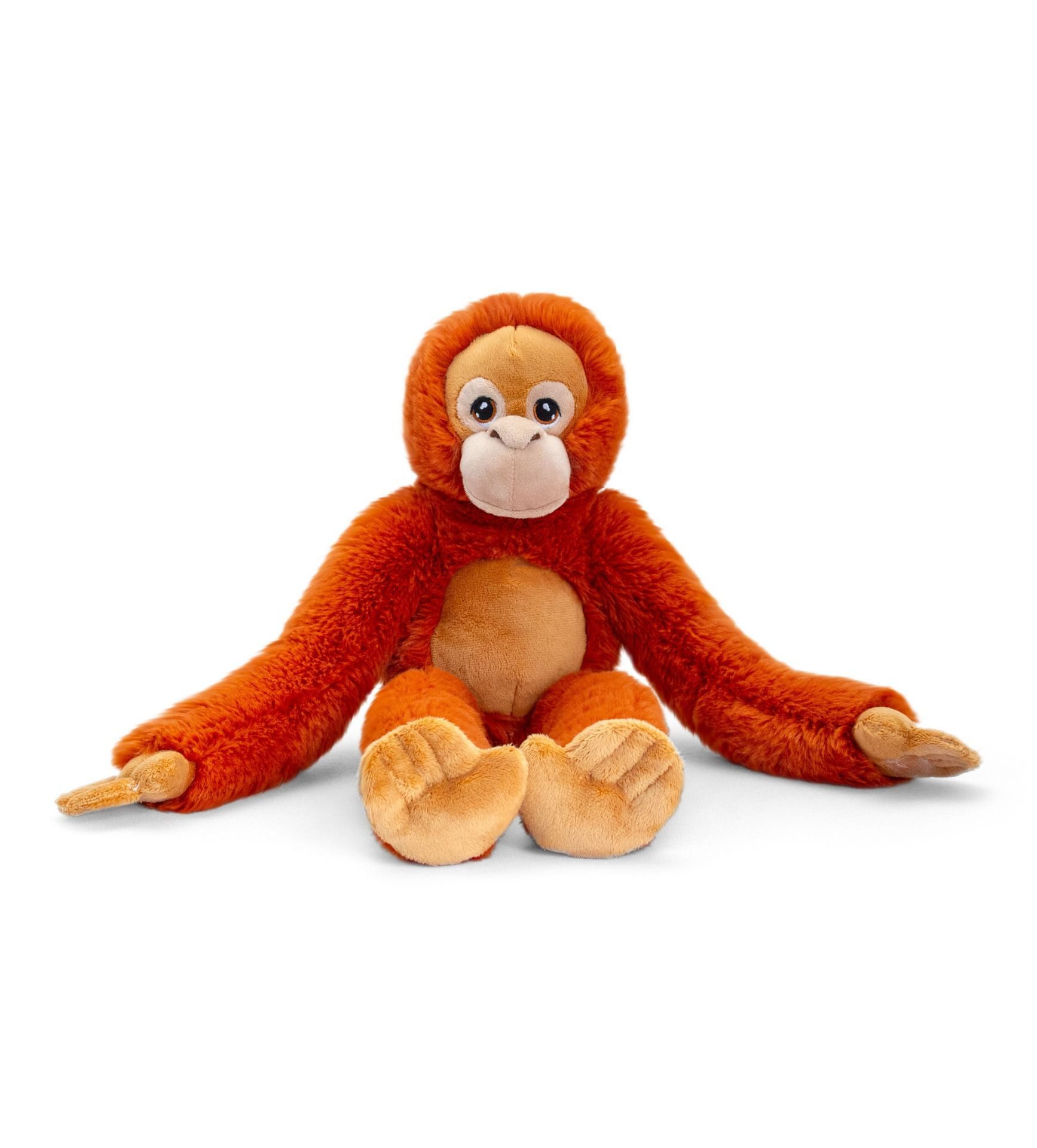 Keel Toys Plüschfigur Plüsch Langer Schimpanse 38 CM Kuscheliger Schimpanse zum Knuddeln
