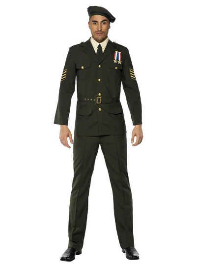 Smiffys Kostüm Kommandeur, Militärisch inspiriertes Kostüm mit tollen Details