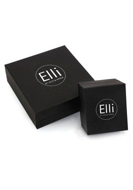 Elli DIAMONDS Ohrring und Ketten Set Solitär, 0907820815 (Set, 4-tlg), mit Diamanten