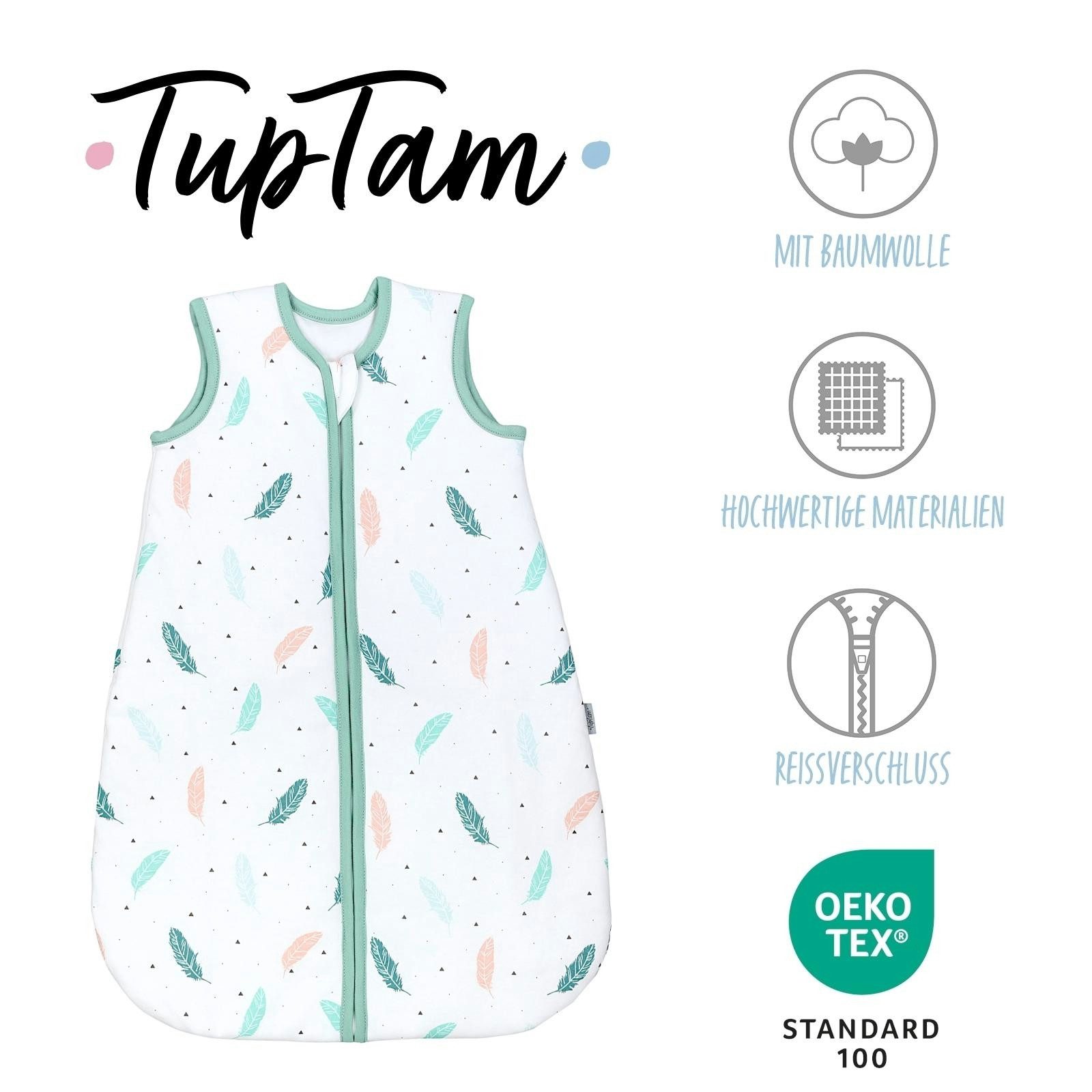 TupTam Babyschlafsack Kugelschlafsack ohne Ärmel 2.5 TOG Ganzjahr – Bild 2 von 5