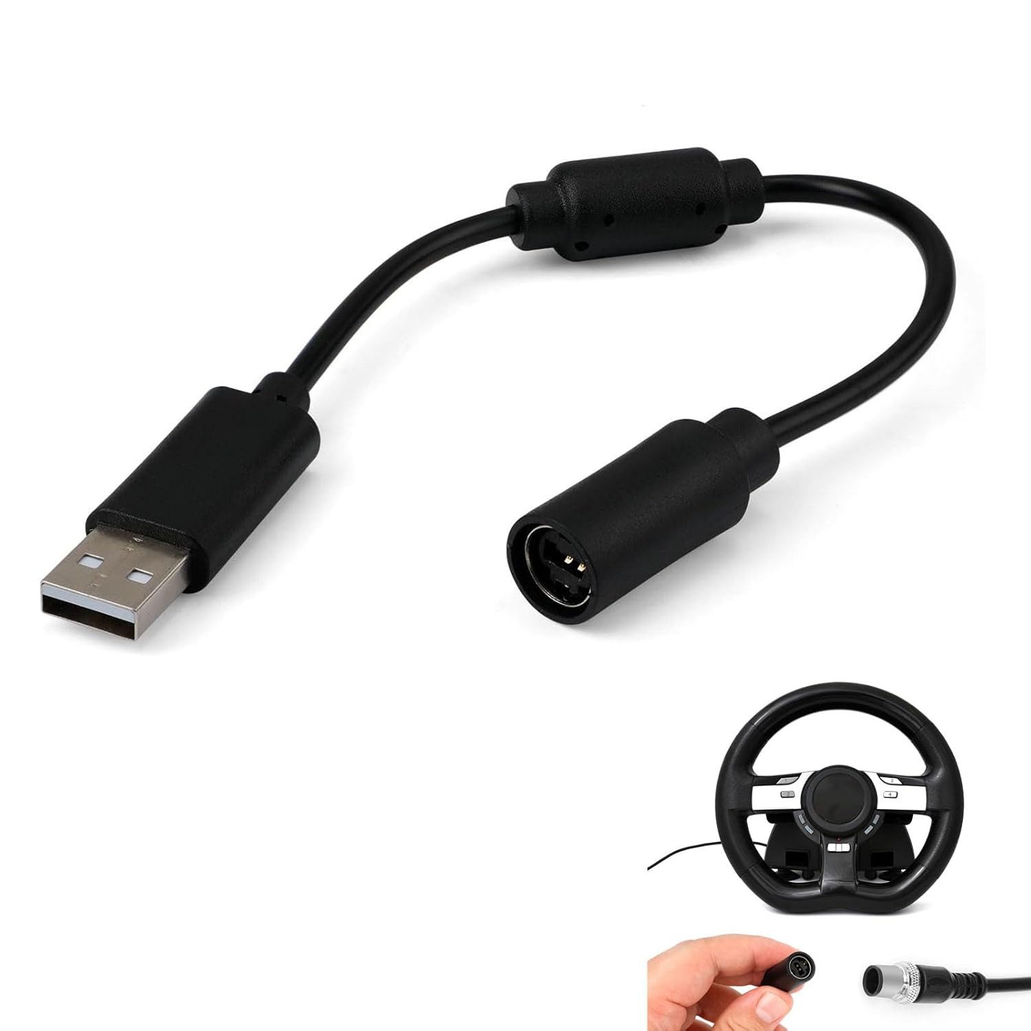 USB-Kabel für Microsoft Xbox 360, PC-Gamepad-Controller-Adapter Gaming-Controllerkabel