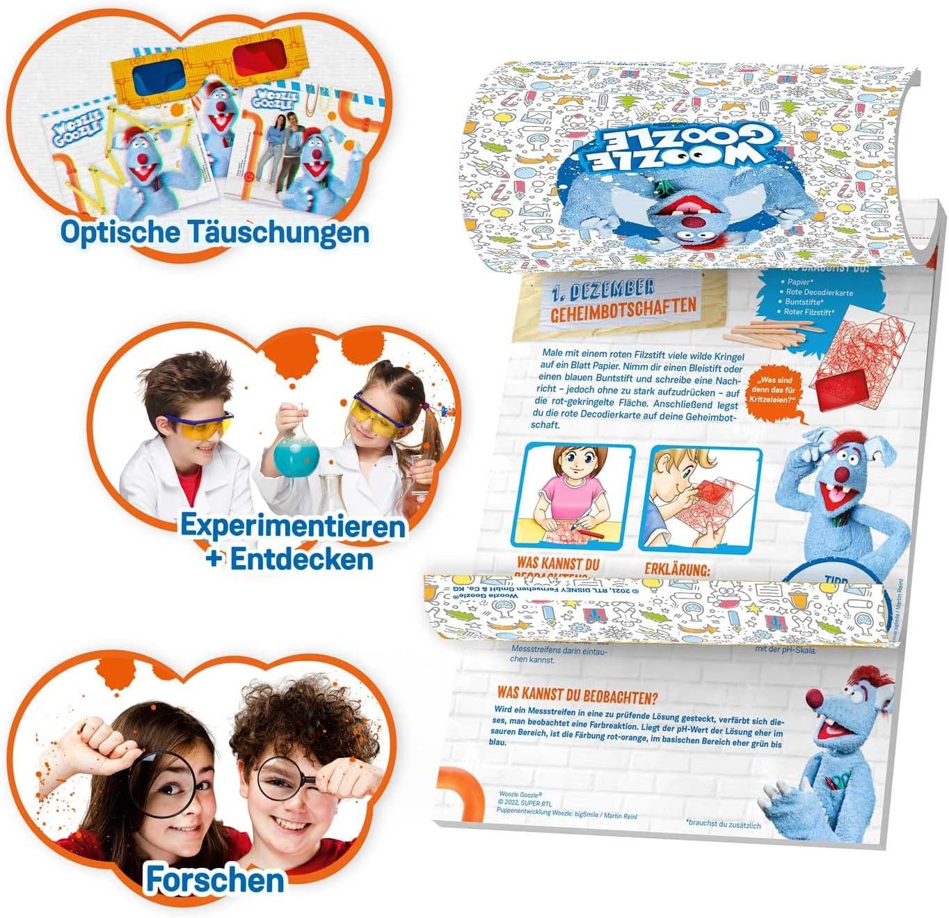 CRAZE Adventskalender CRAZE Adventskalender 2022, WOOZLE GOOZLE (24-tlg)