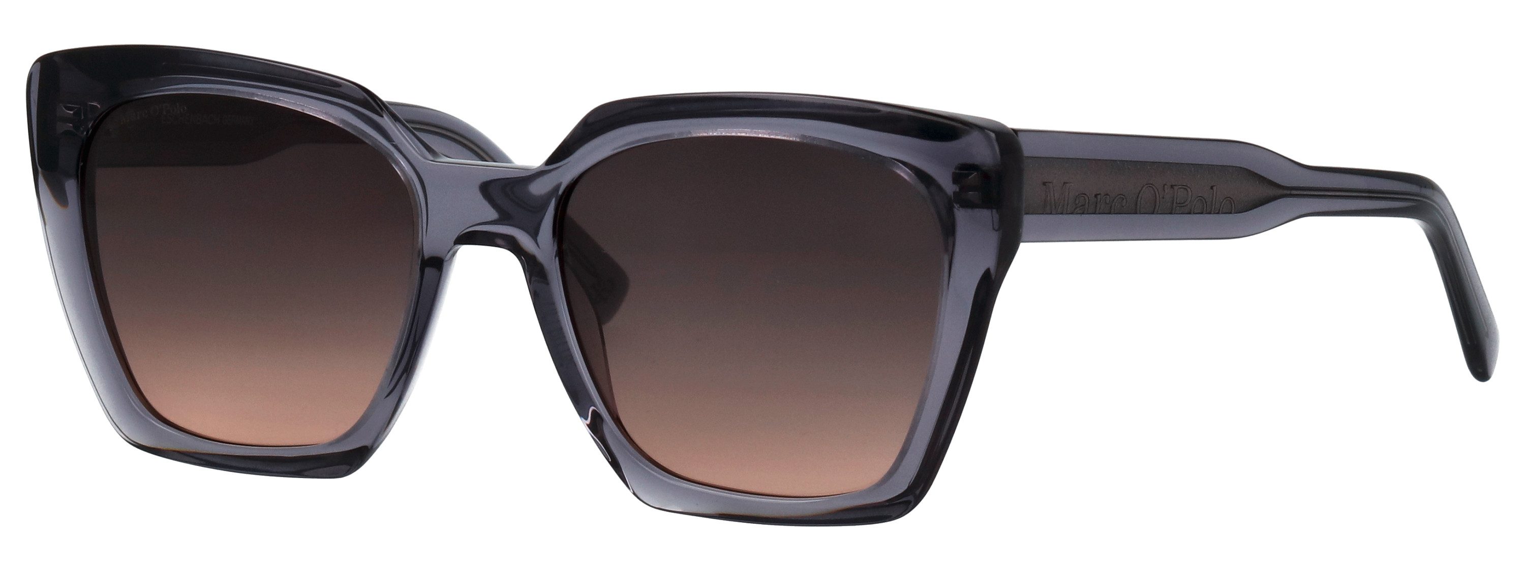 Marc O'Polo Sonnenbrille Modell 506240 Form Butterfly, Logoschriftzug auf Bügel, Kunststofffassung
