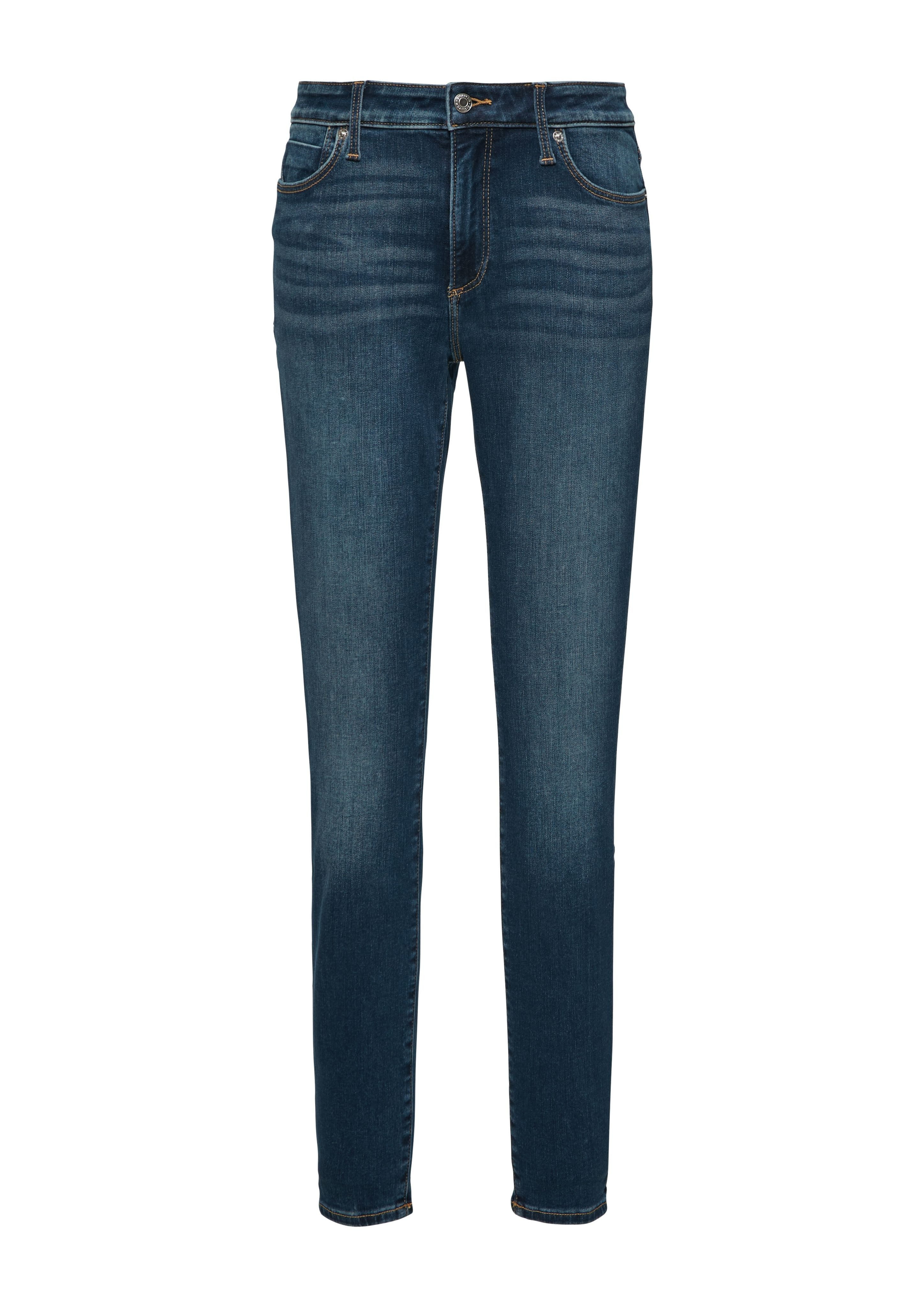s.Oliver Skinny-fit-Jeans IZABELL Skinny Fit, Mid Rise, Skinny-Leg-Form, De günstig online kaufen