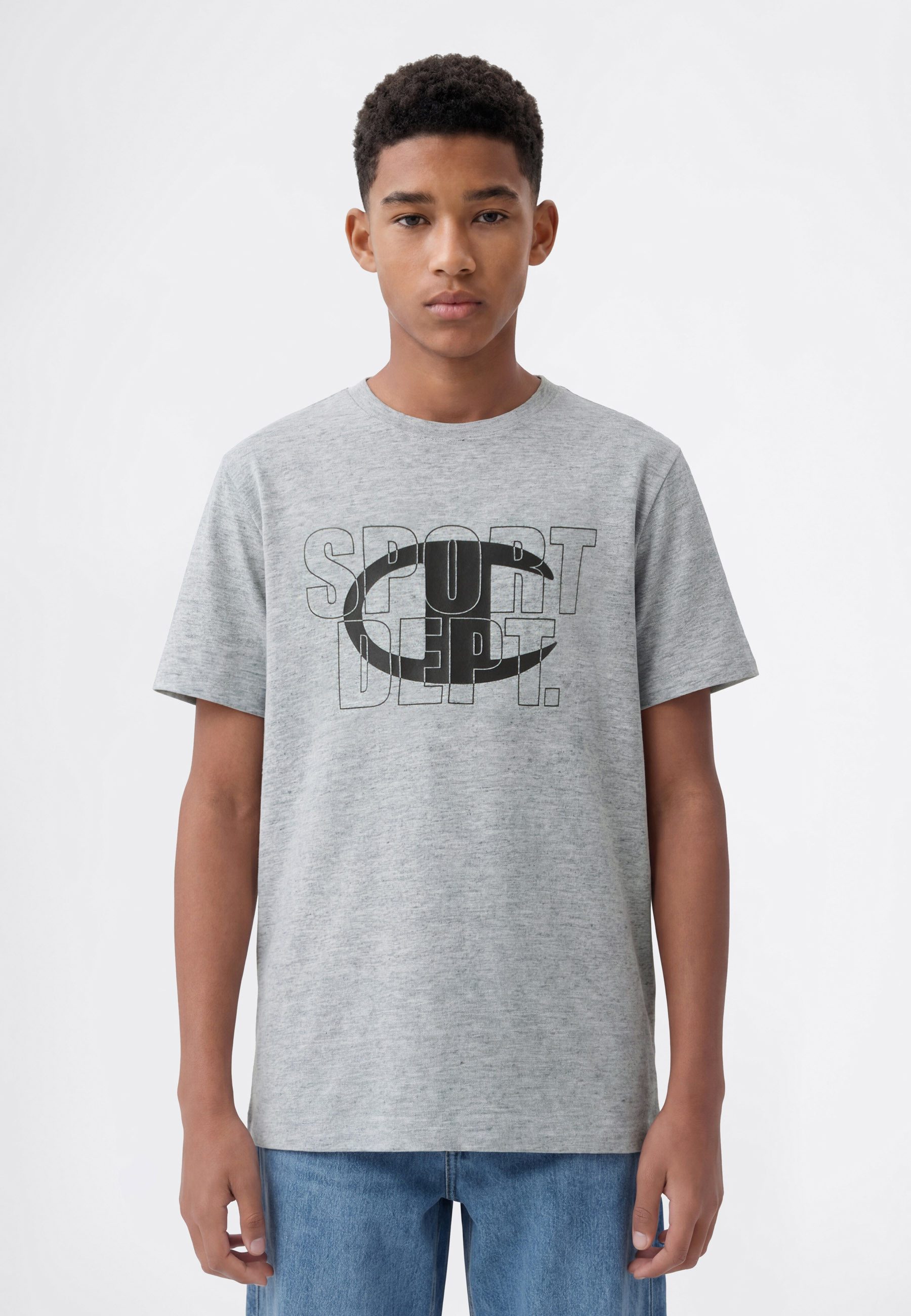 Champion T-Shirt SPORTWEAR T-SHIRT Standard Fit für Kinder und Jugendliche, Kurzarmdesign, aus Baumwolle, Standard Fit