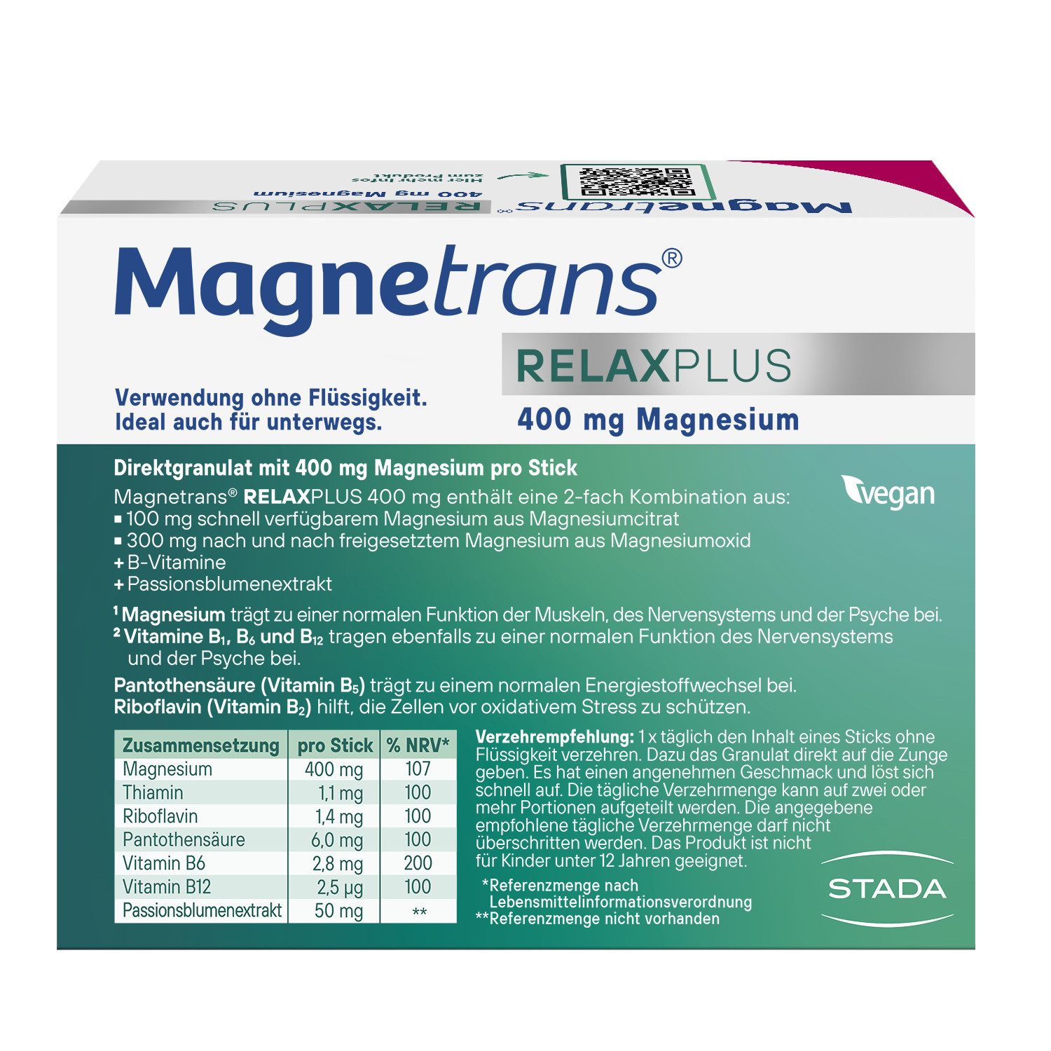 Magnetrans® RELAXPLUS Granulat, 60.0 g 0.0 ml