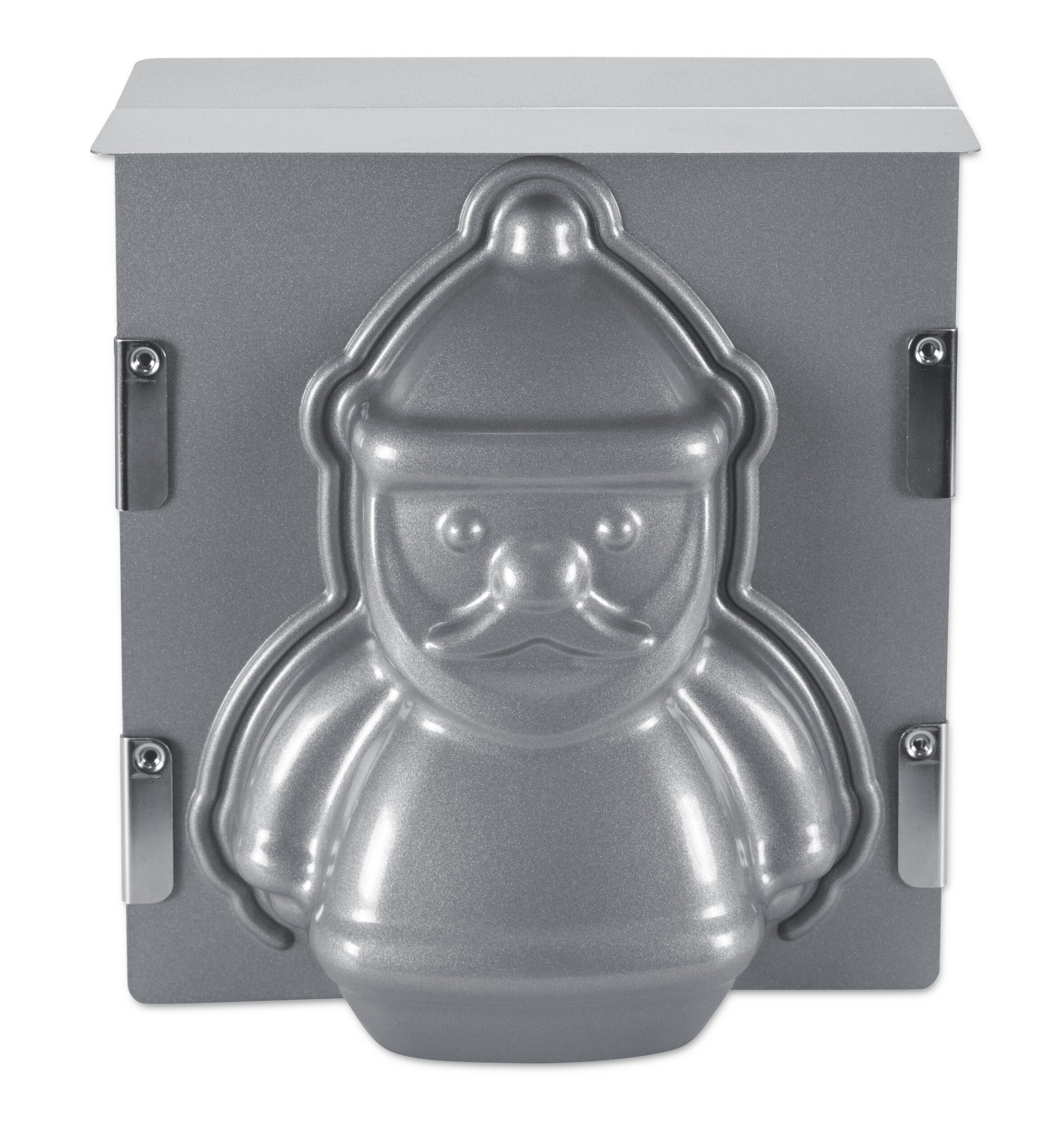 STÄDTER Ersatzscherkopf Städter Santa Claus 19 x 21 x 12 cm Silber 3D-Backform