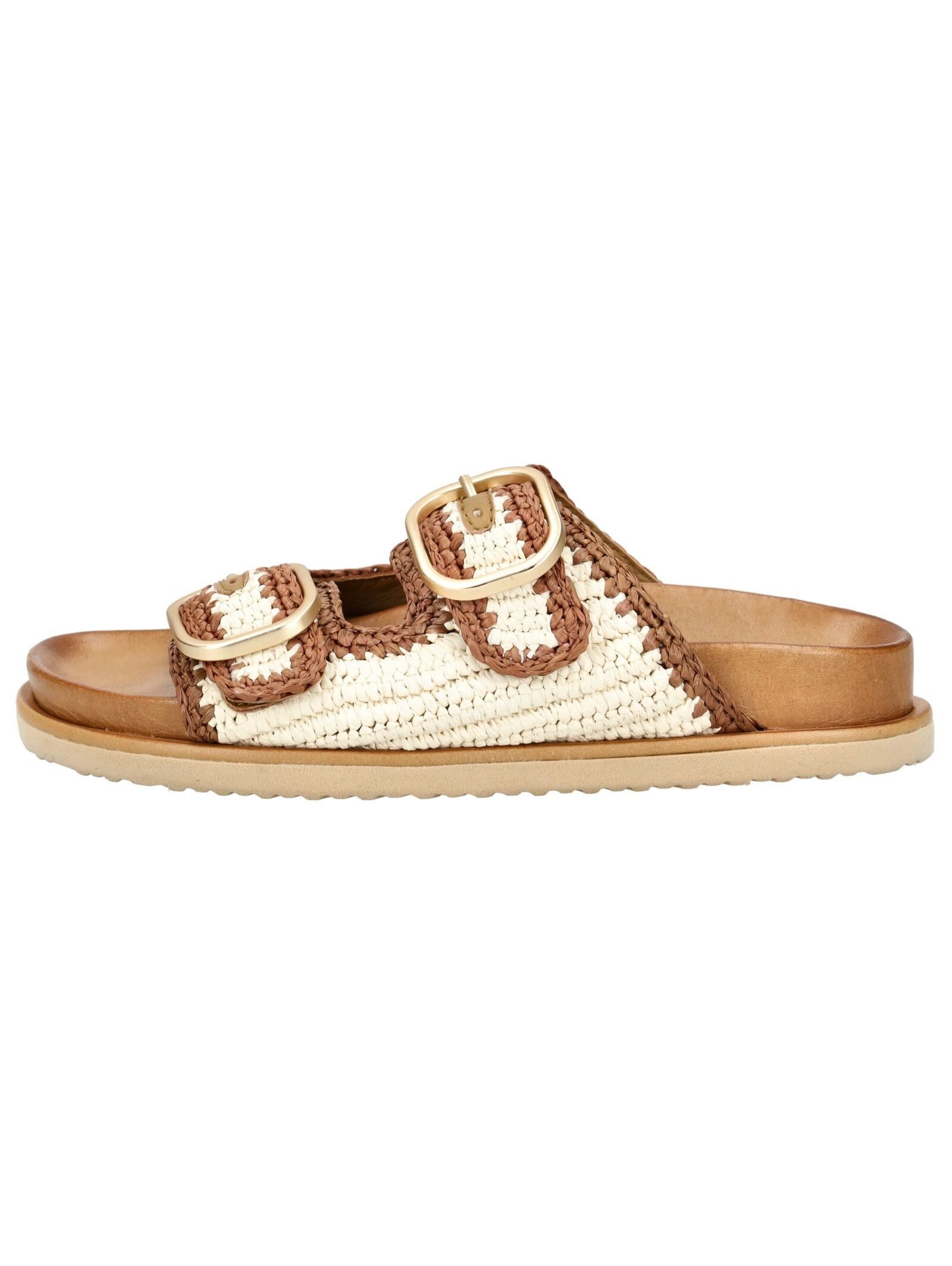 INUOVO Pantoletten Textil Pantolette günstig online kaufen