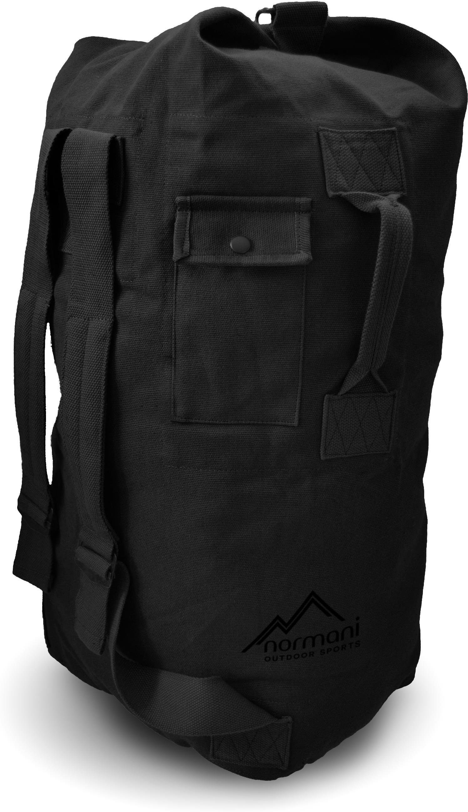 normani Packsack Canvas-Seesack 90 l Submariner 90, Duffle Bag Rucksack mit günstig online kaufen