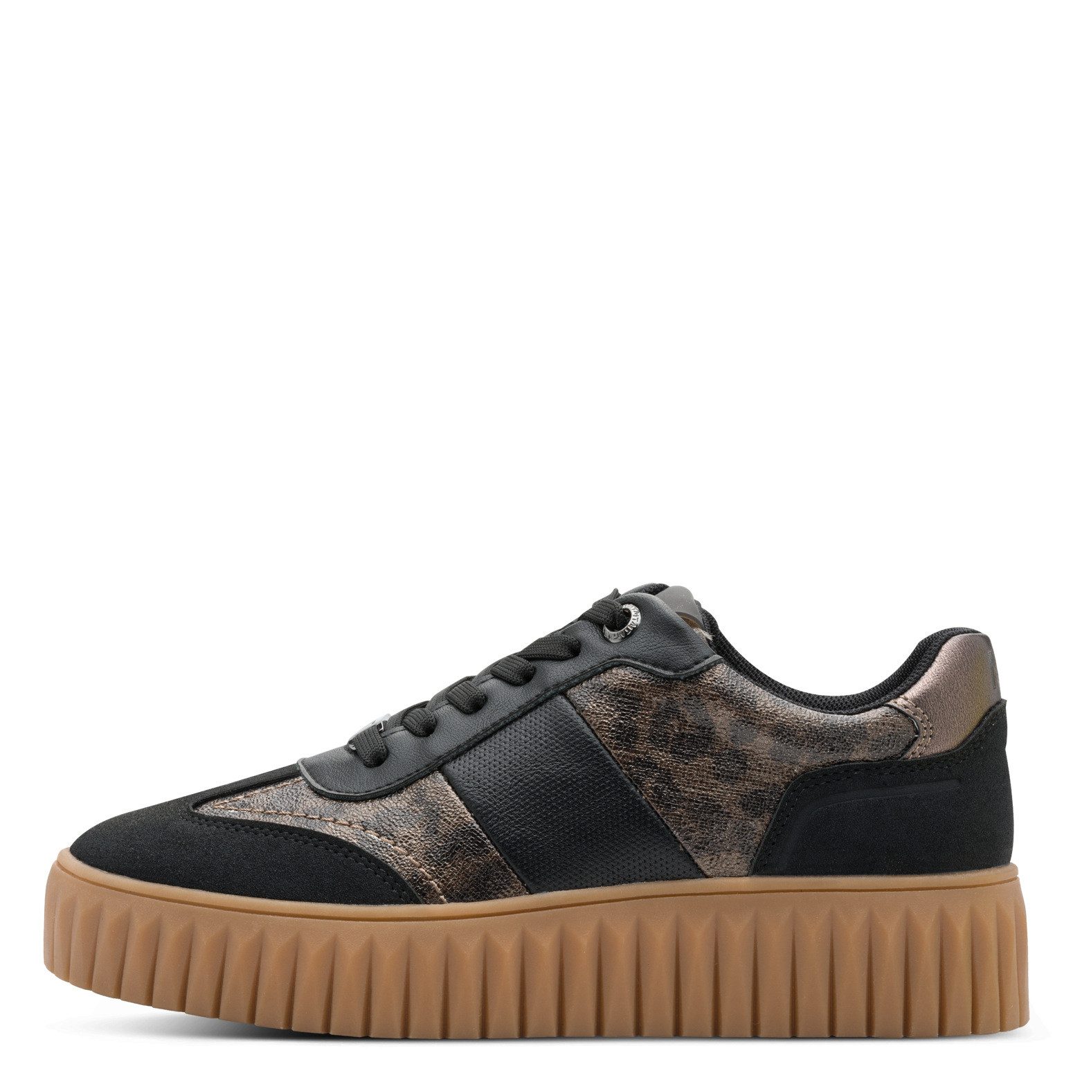 MARCO TOZZI Marco Tozzi Damen Sneaker 2-23762-45-005 BLACK/LEO Sneaker günstig online kaufen