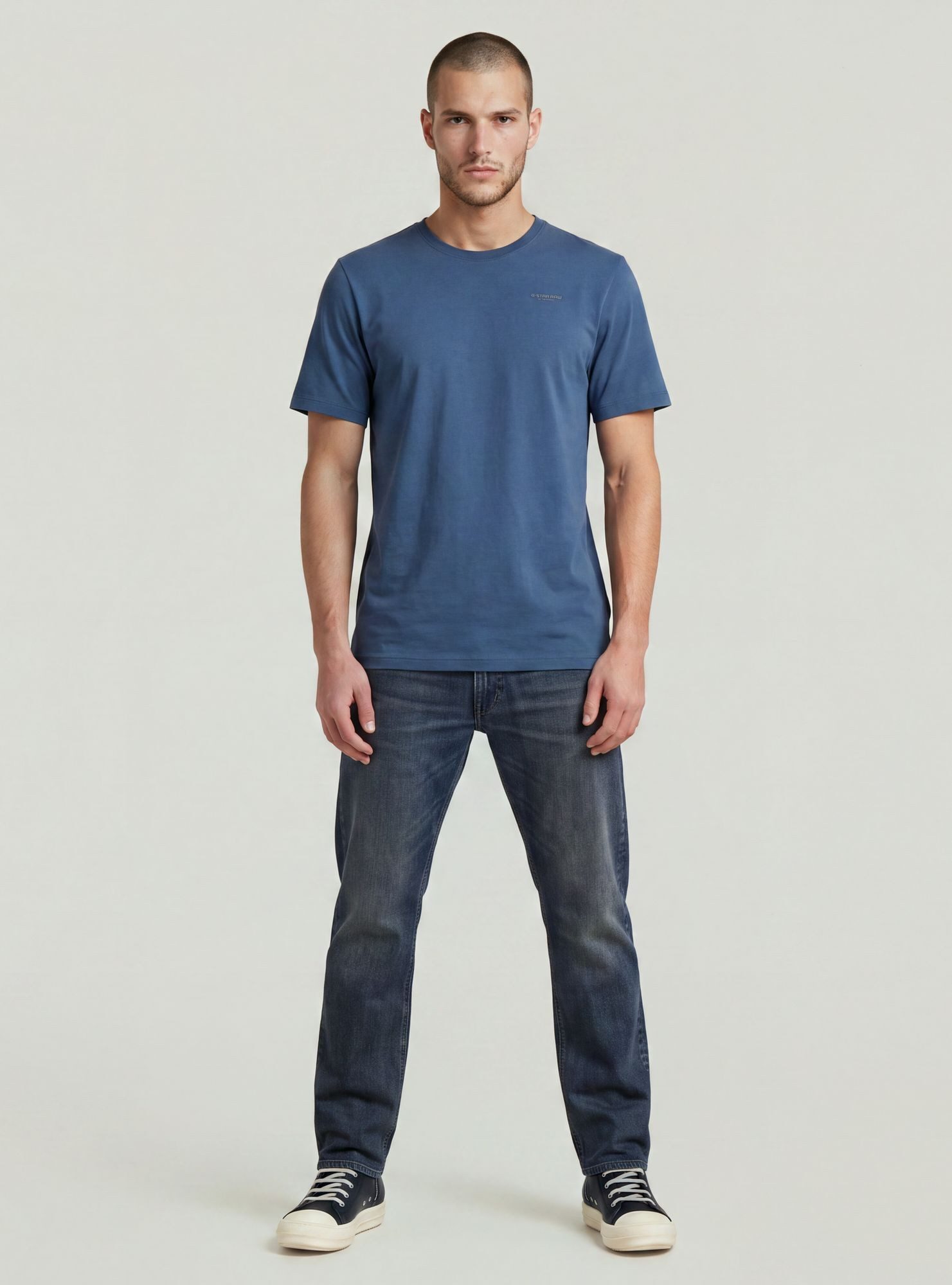 G-STAR T-Shirt Slim Base T-Shirt – Bild 3 von 5