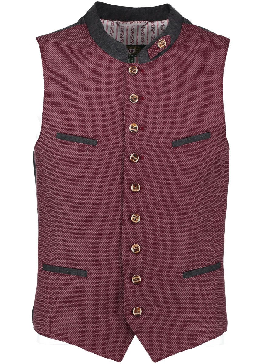OS Trachten Trachtenweste Qalimo Slim Fit, günstig online kaufen