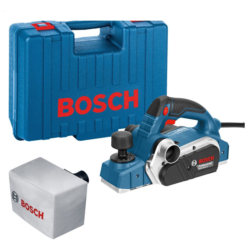 BOSCH Elektrohobel Hobel GHO 26-82 D im Koffer, 710 Watt Hobelbreite günstig online kaufen