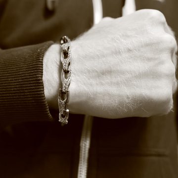 DALMARO.de Edelstahlarmband Edelstahl Armband BARACUDA, Herren Armband inkl. Schmuckschachtel