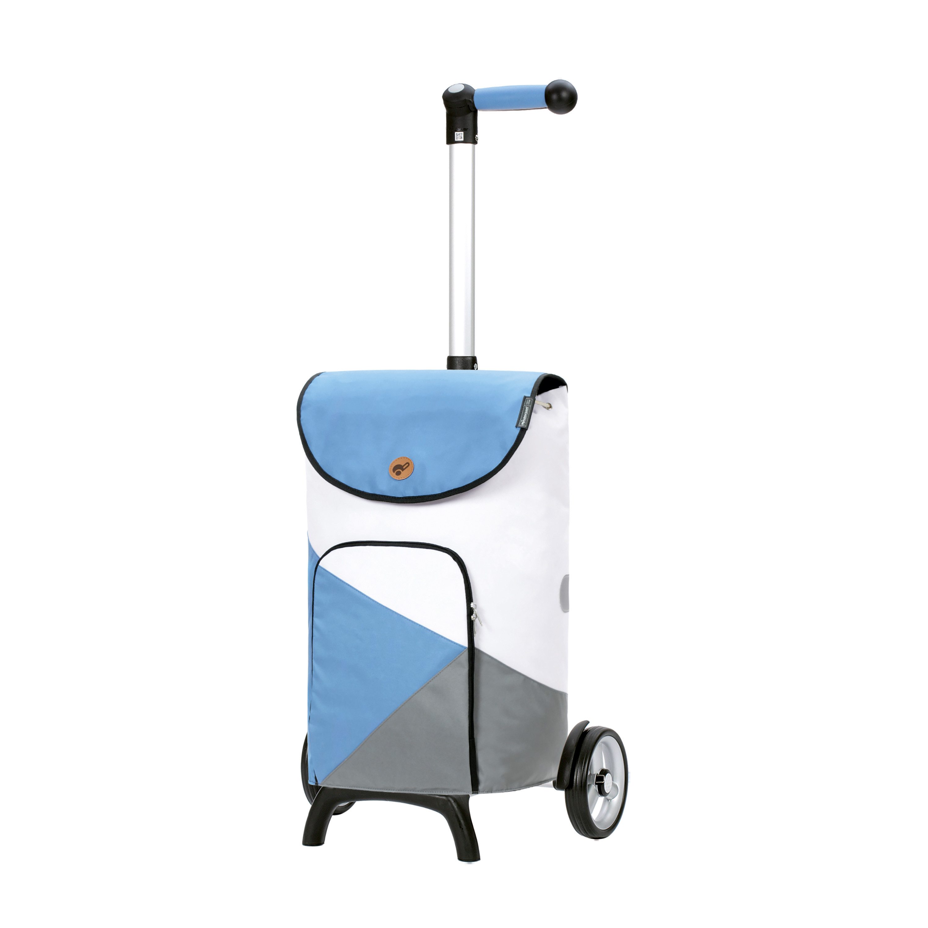 Andersen Einkaufstrolley Unus Shopper Fun Ester blau, belastbar bis 40kg, wasserabweisend
