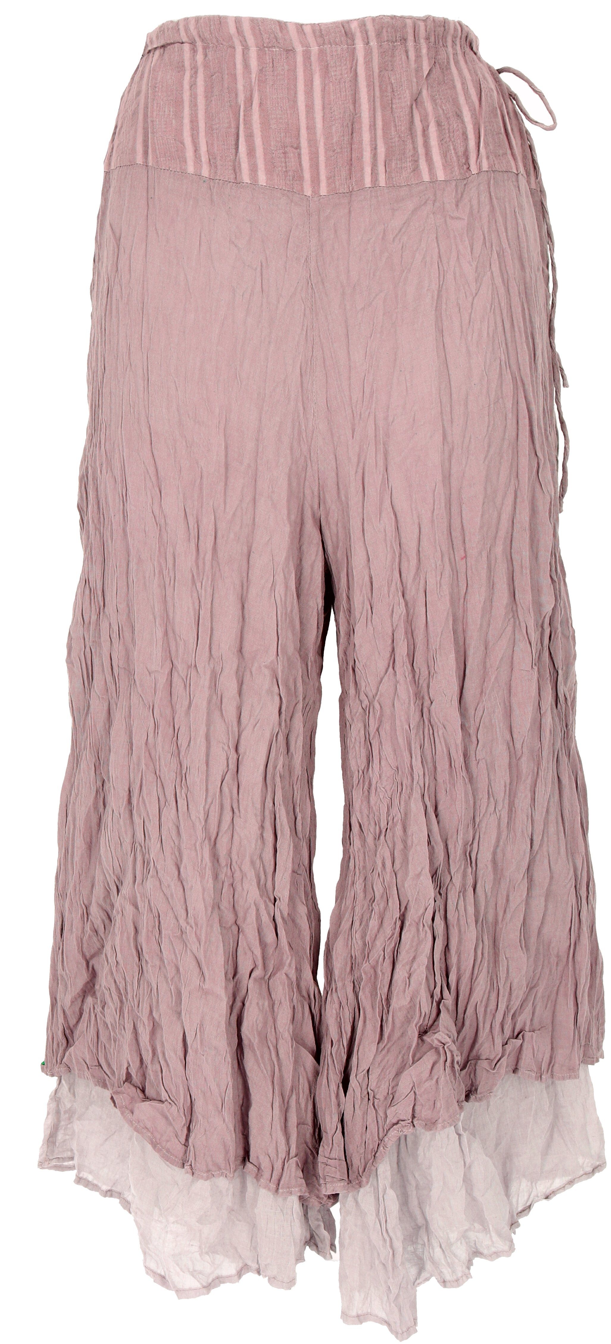 Guru-Shop Relaxhose Bequeme Palazzohose, Marlenehose im günstig online kaufen