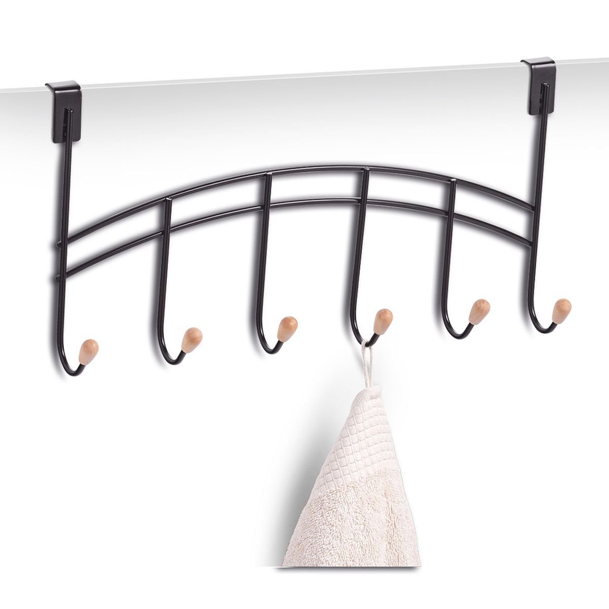 Zeller Present Türgarderobe Zeller 6-Haken Türhänger günstig online kaufen