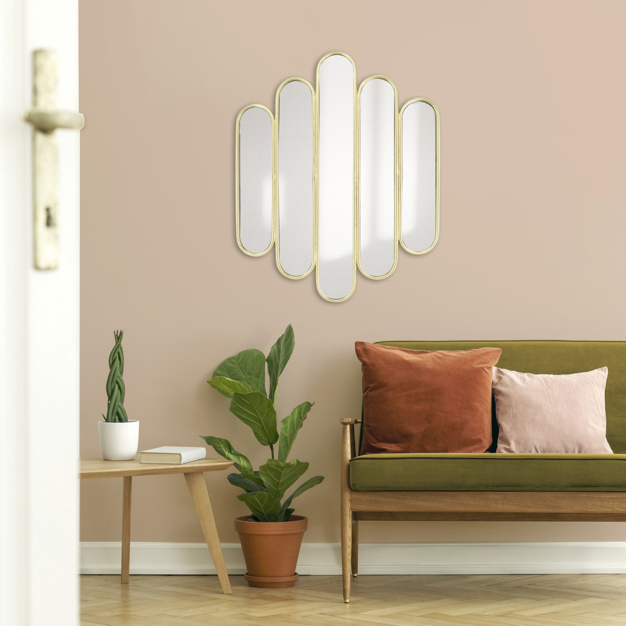 Art for the home Зеркало Designer Touch (1-St), Luxus Зеркало aus mehreren Ovalen in unterschiedlicher Größe