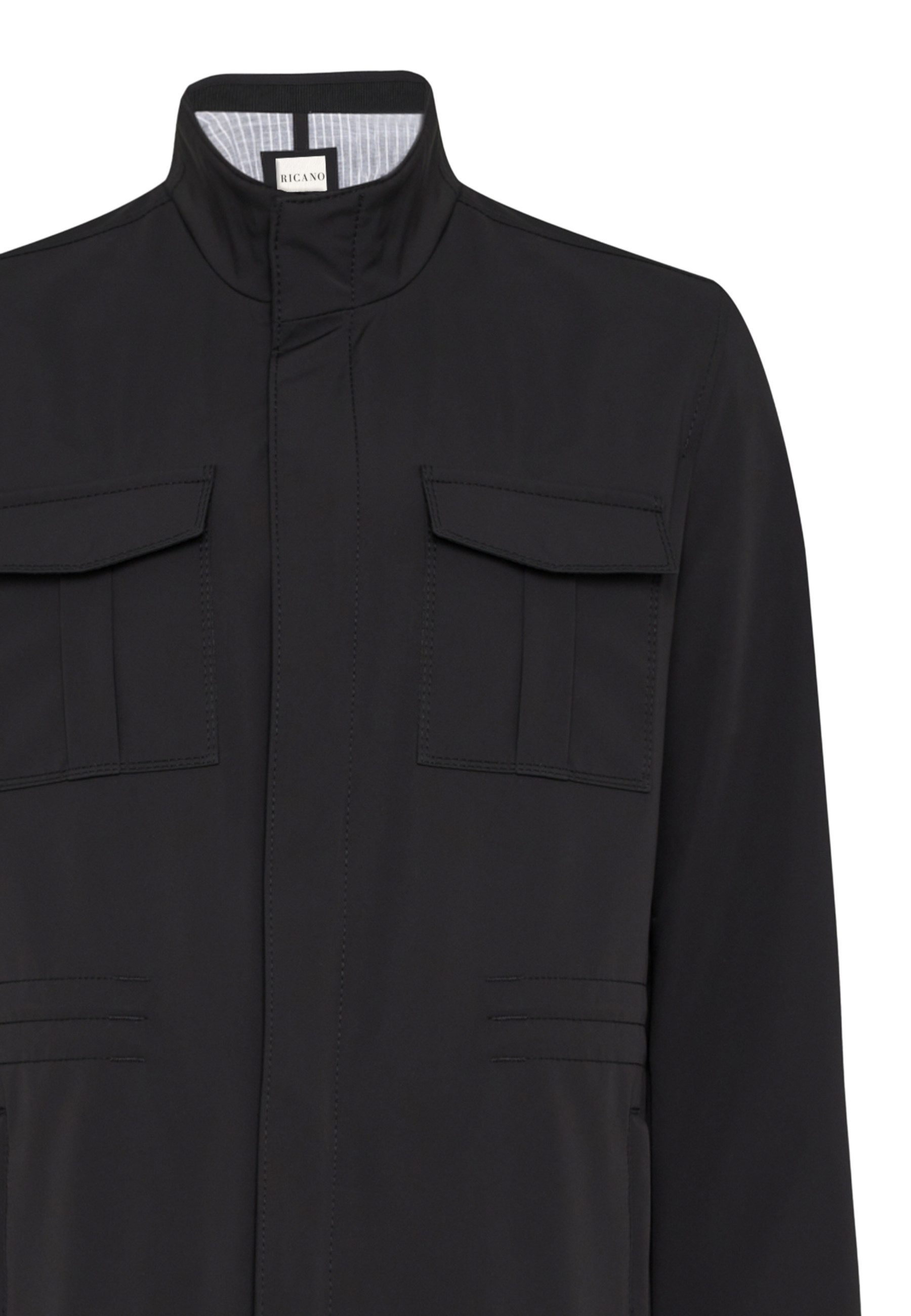 RICANO Windbreaker Julien Windbreaker mit Stehkragen und Brusttaschen