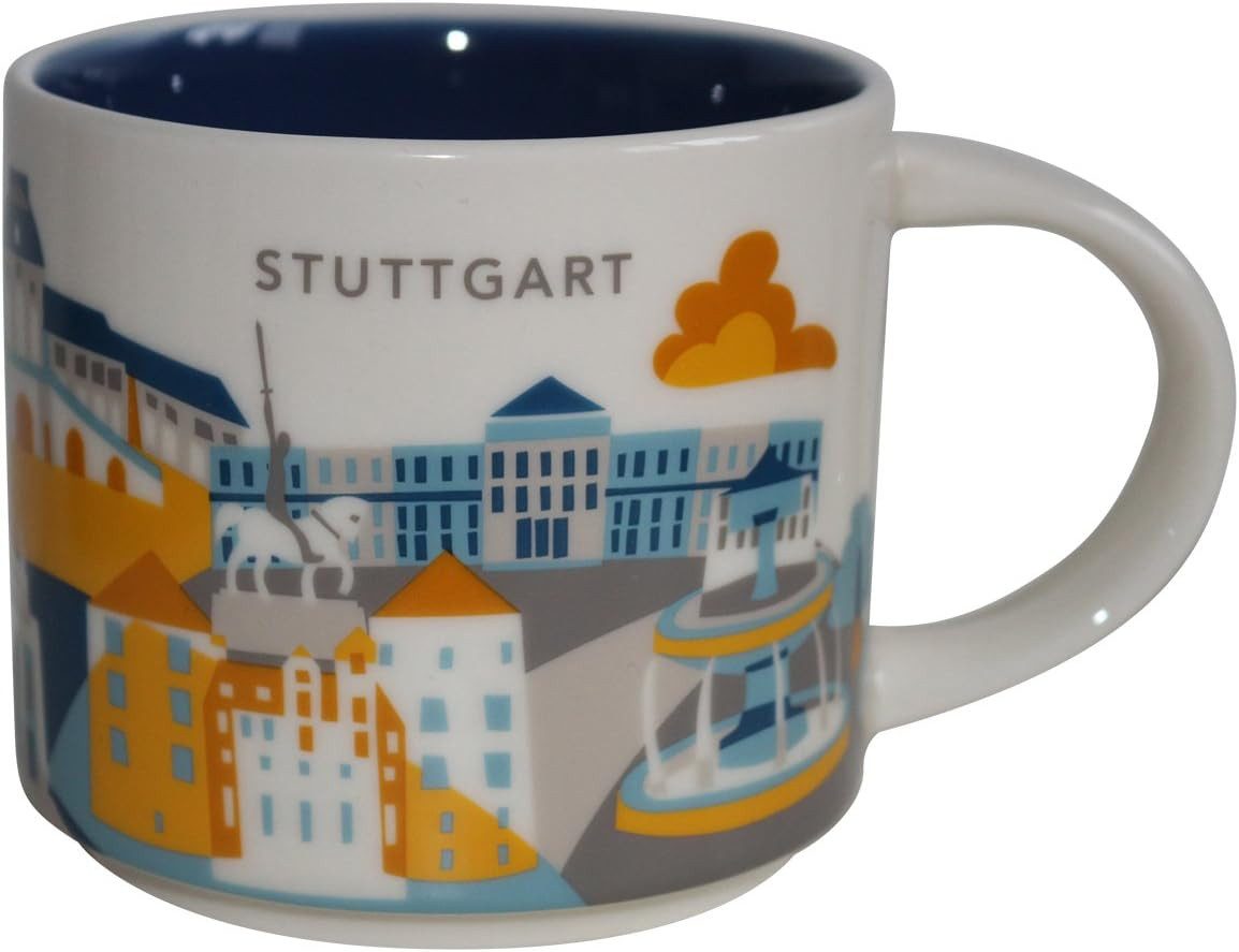Starbucks Frühstücks-Geschirrset Starbucks Stuttgart You are here - Collection Design Tasse Mug