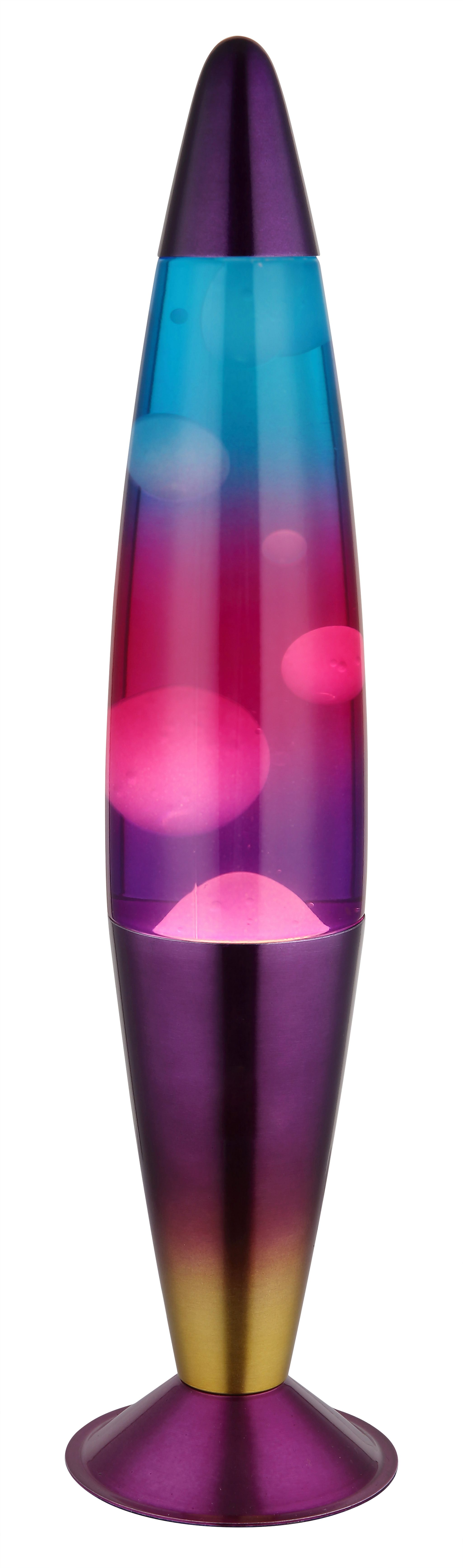 GLOBO LIGHTING Tischleuchte ETNA, LED fest integriert, Warmweiß, Tischlampe Magmaleuchte Deko-Tischleuchte Schlafzimmer