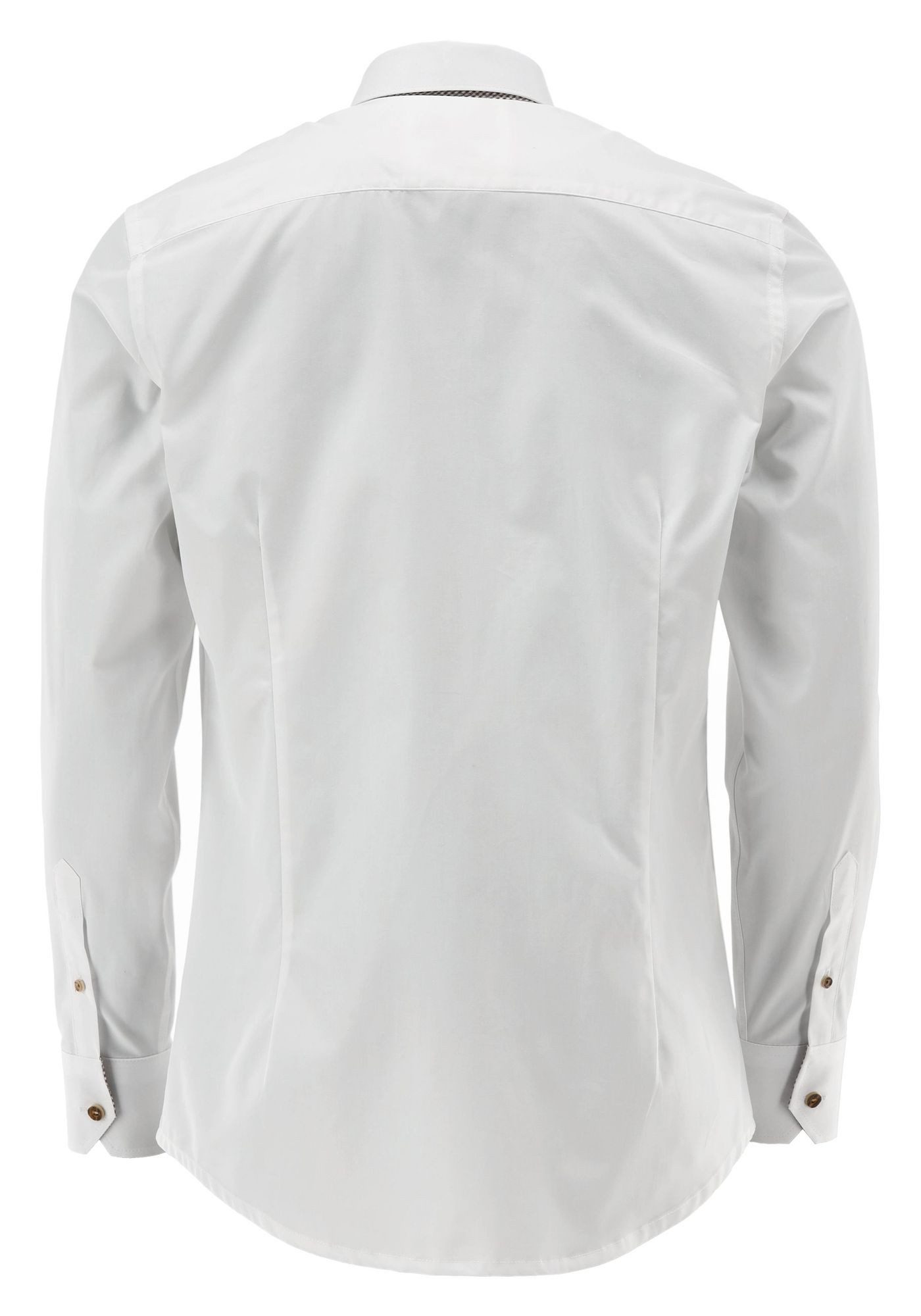 OS Trachten Trachtenhemd Gunla Herren Langarmhemd mit aufgesetzter Brusttas günstig online kaufen