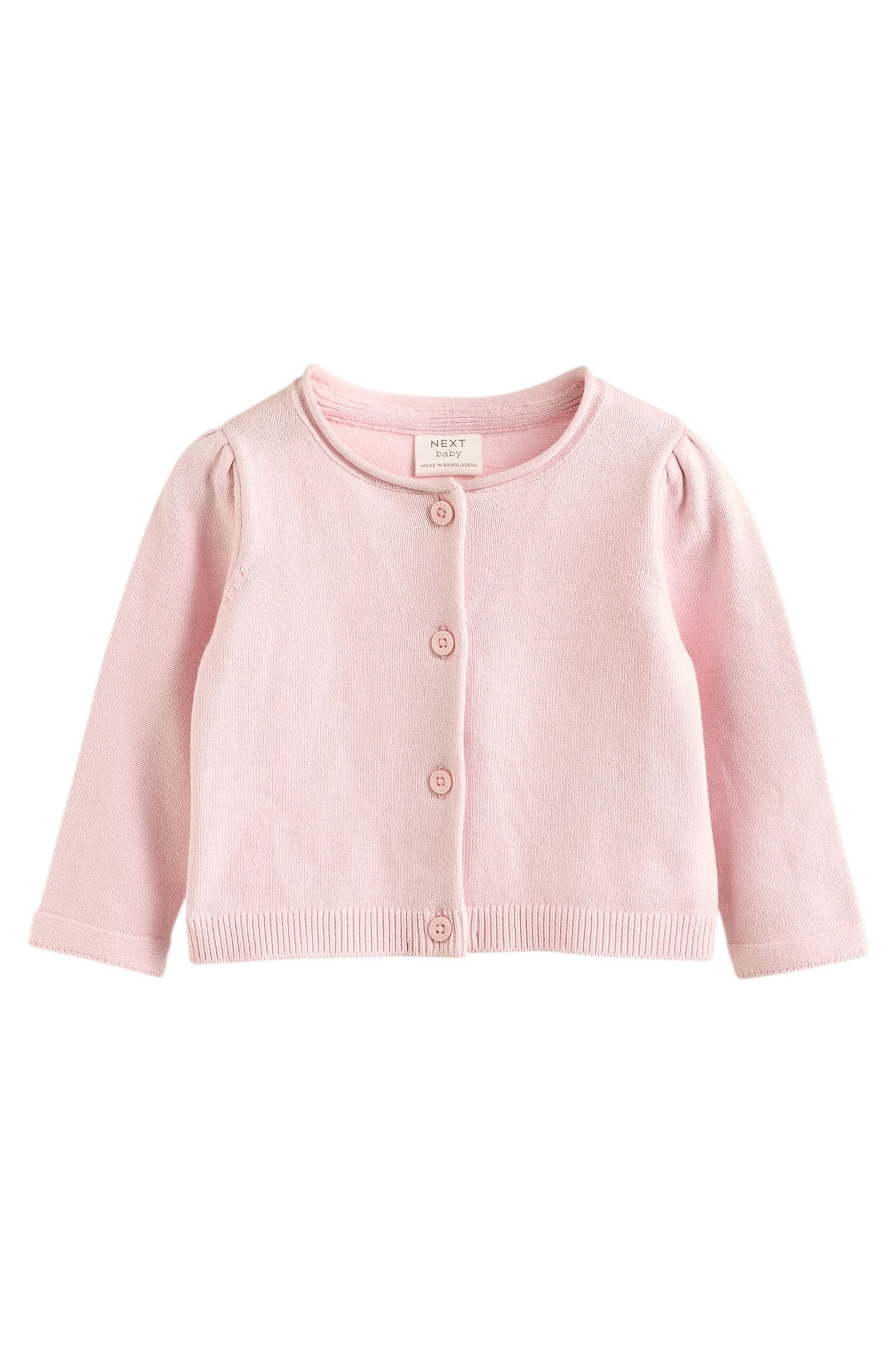 Next Strickjacke Strickjacken aus 100 % Baumwolle, 2er-Pack (2-tlg)