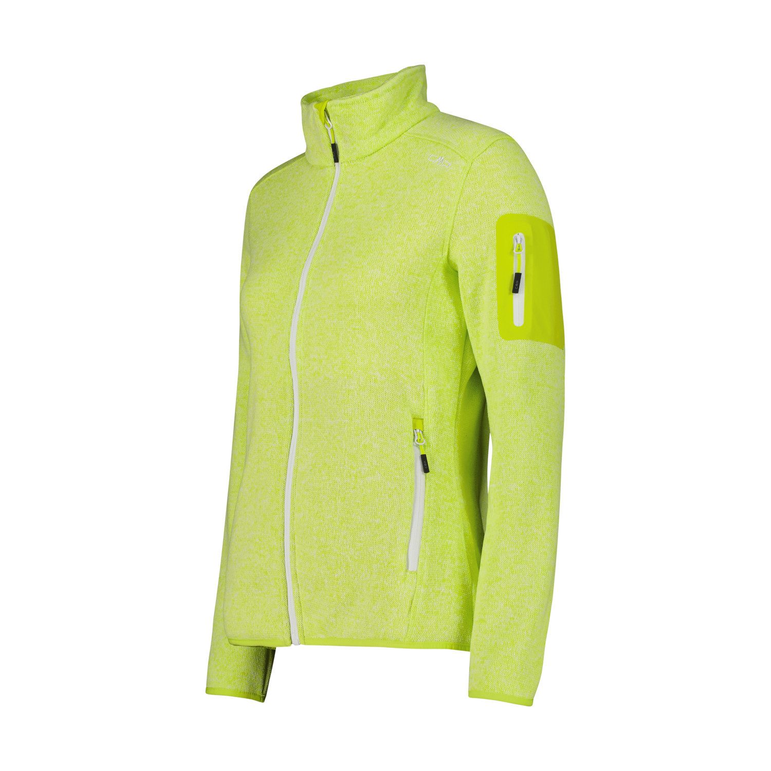 CMP Fleecejacke CMP Damen Jacke Knitted Melange Fleece Jacket 3H14746