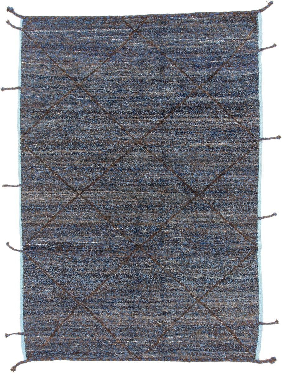 Orientteppich Berber Maroccan Design 189x268 Handgeknüpfter Moderner Orientteppich, Nain Trading, rechteckig, Höhe: 20 mm