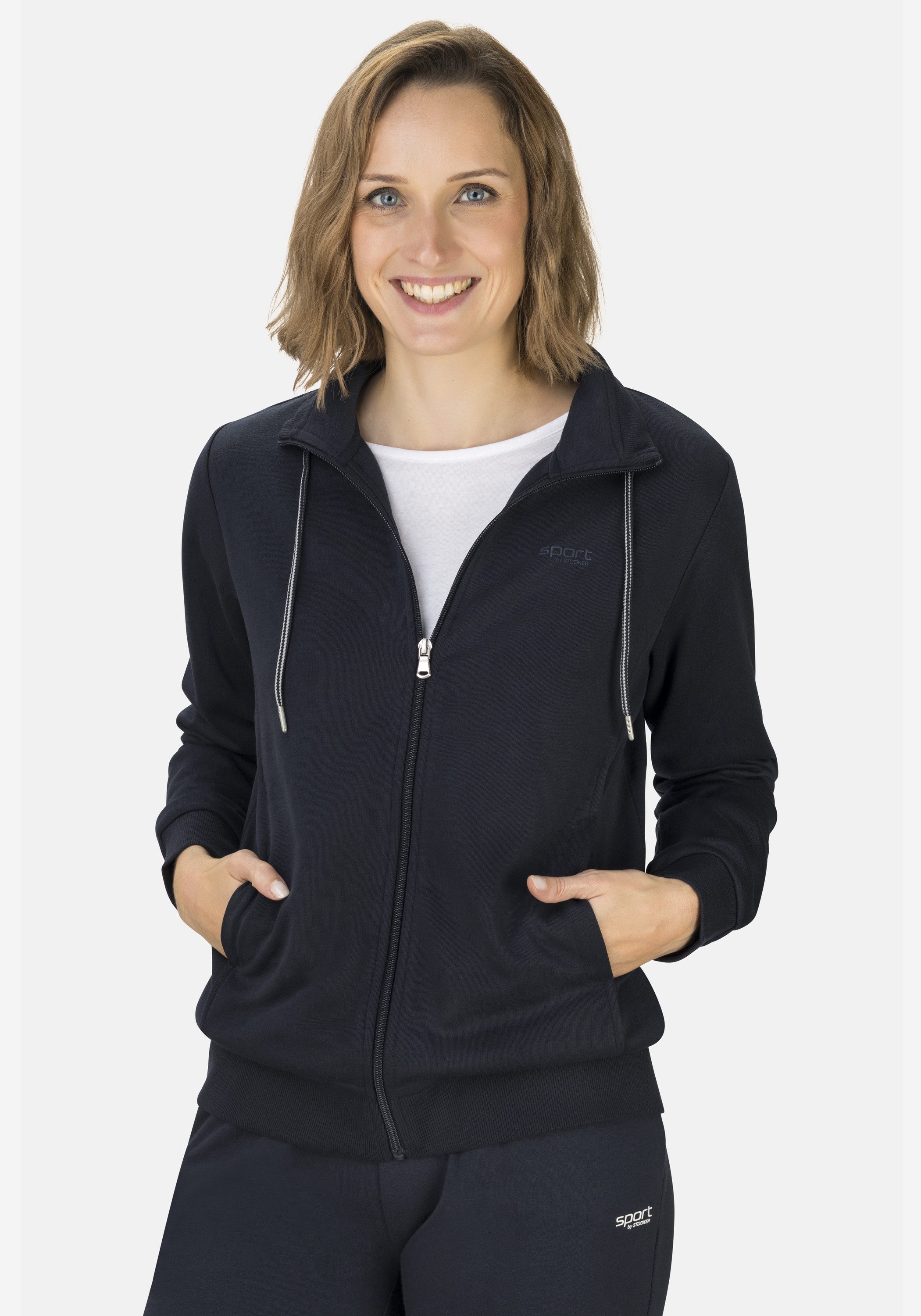 STOOKER WOMEN Sweatjacke JANE mit Stehkragen Sweatjacke Sweatjacke Regular günstig online kaufen