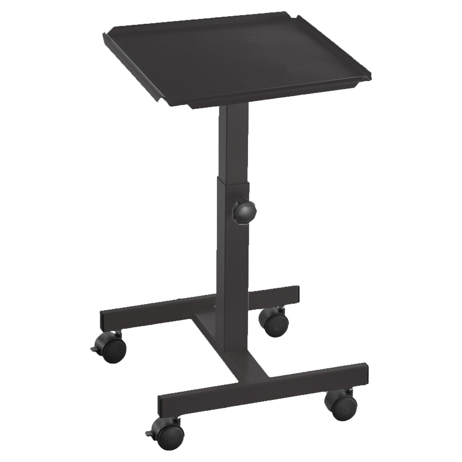 Celexon Beamer-Wandhalterung Projektionstisch PT1010B, (höhenverstellbar 60-90cm, rollbar, Ablagefläche 38x38cm)