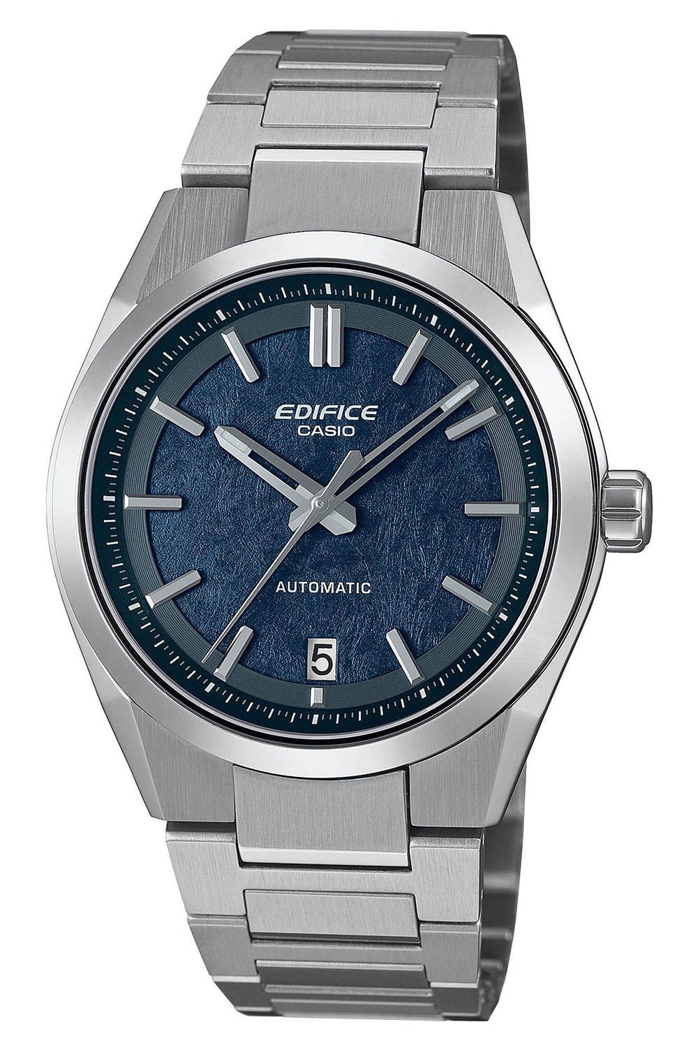 CASIO EDIFICE Automatikuhr Edifice Automatik Stahl/Blau