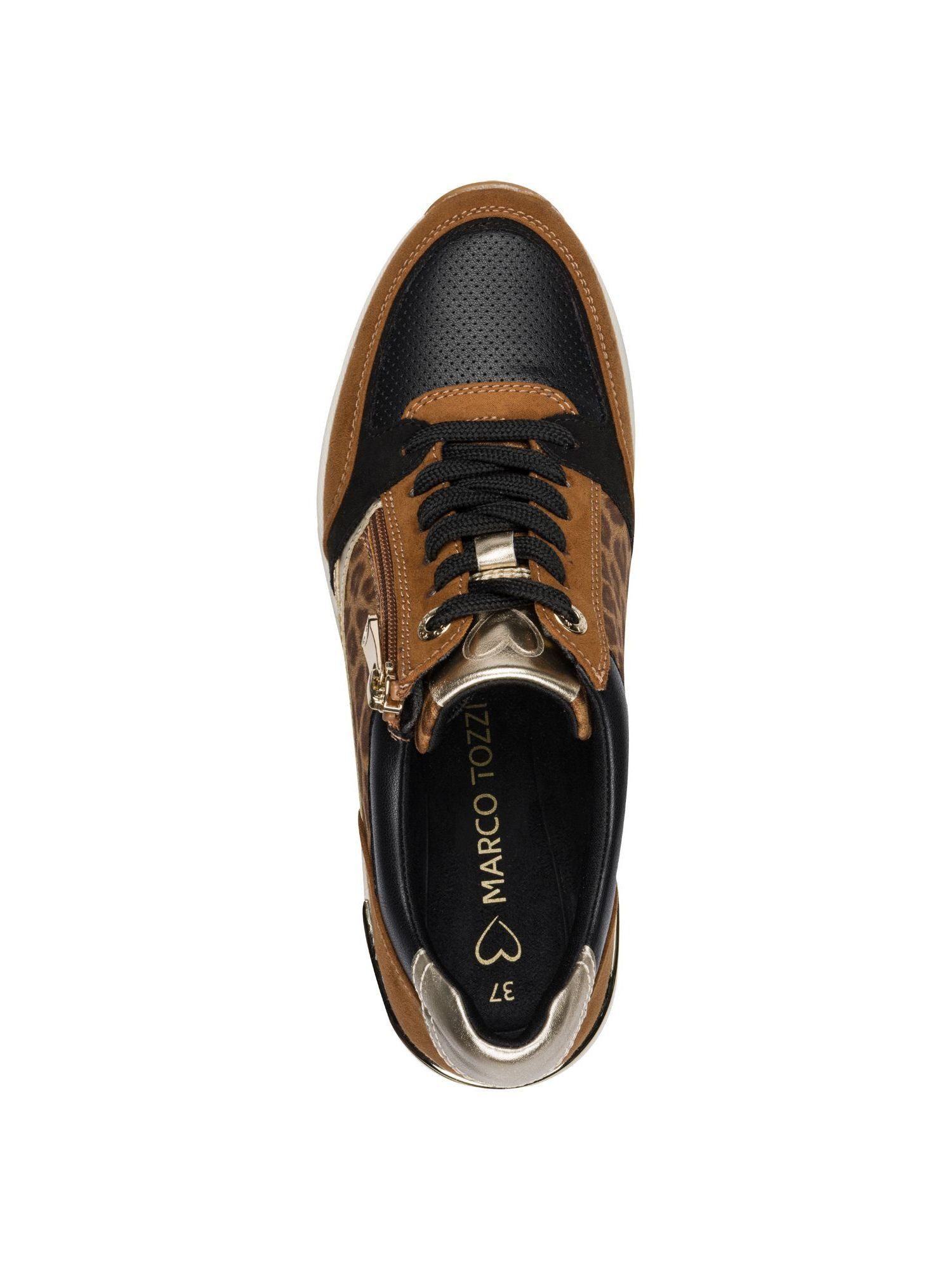 MARCO TOZZI Vegan, FEEL, Removable Sock mit Keilabsatz Sneaker Vegan