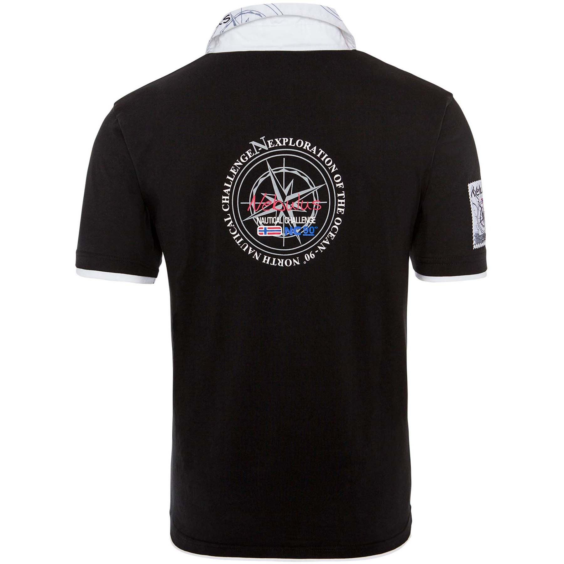 Nebulus Poloshirt EGERSUND, Q2066 - Herren, schwarz, XL