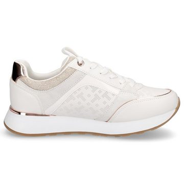 Tamaris Tamaris Damen Leder Sneaker offwhite rosegold Sneaker