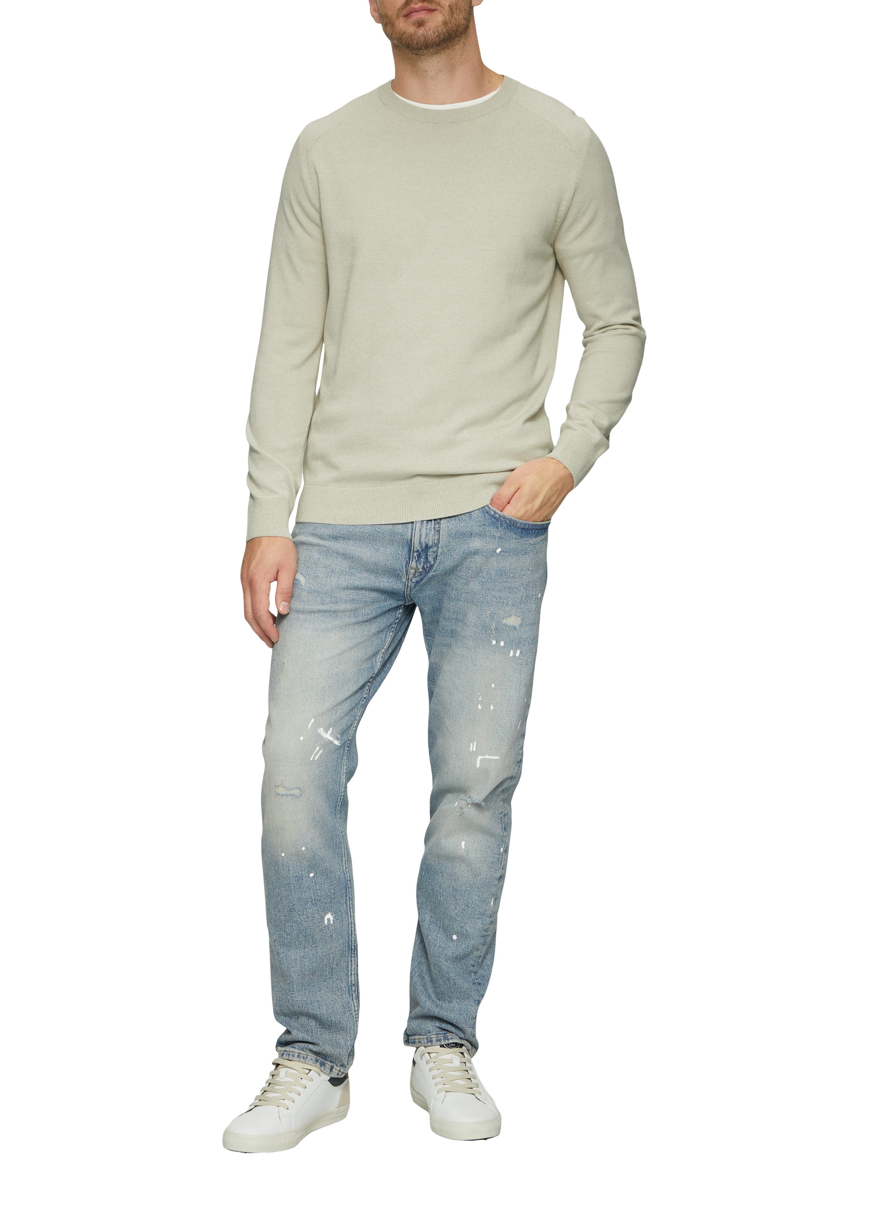 s.Oliver Strickpullover mit Rundhals und in günstig online kaufen