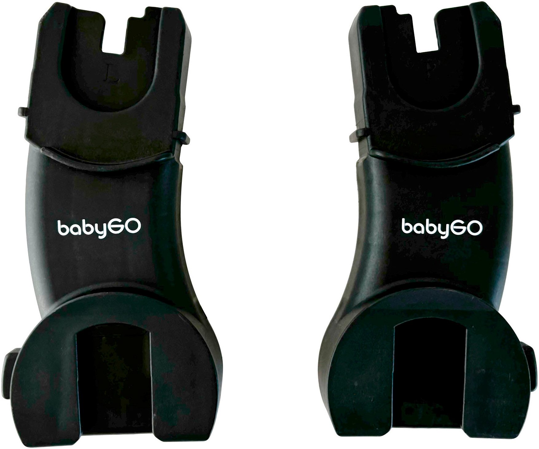 BabyGo Adapter für Kinderwagen Twinner (2-tlg), passend für fast alle Babyschalen