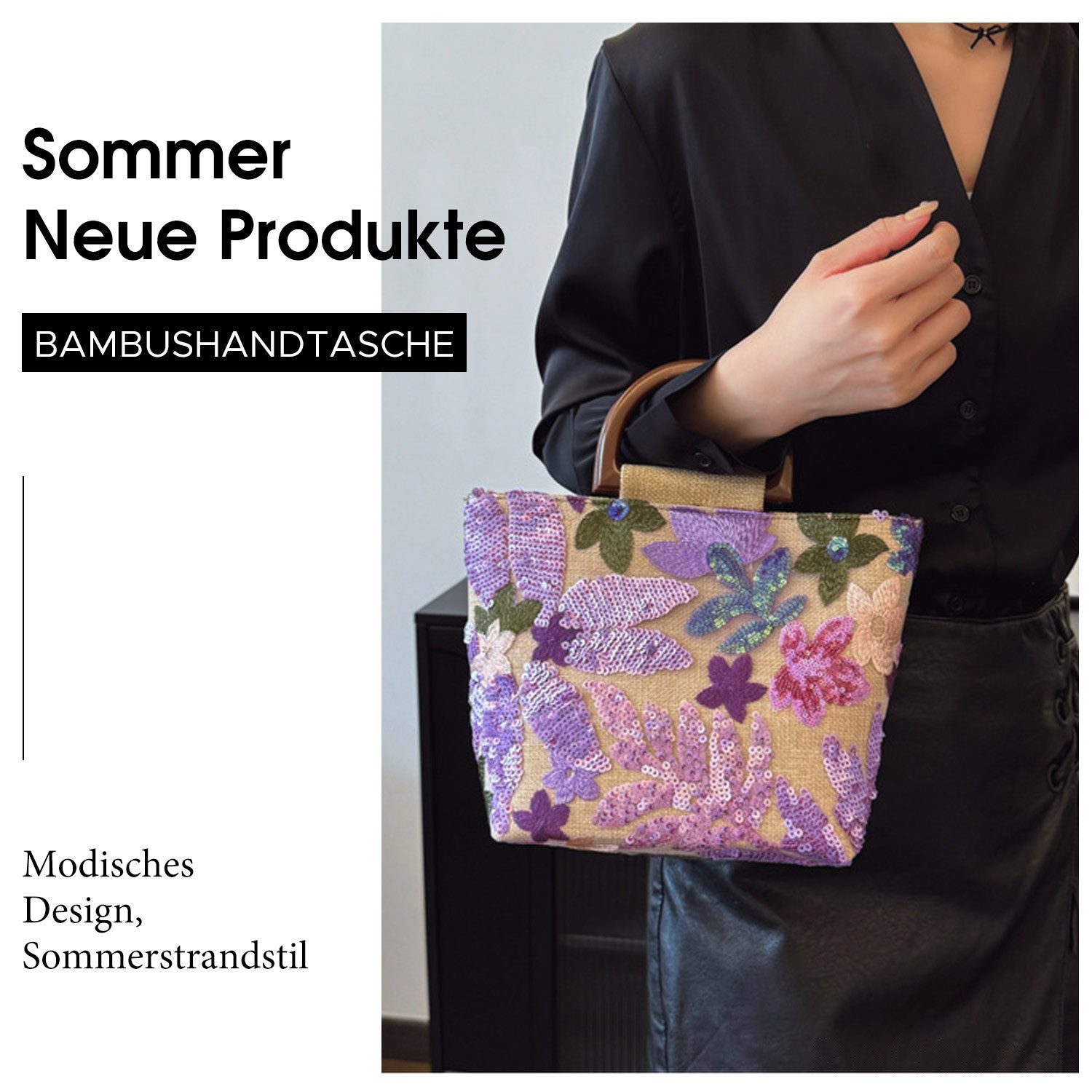 Refttenw Henkeltasche Damen Clutch Geldbörsen Bunte günstig online kaufen