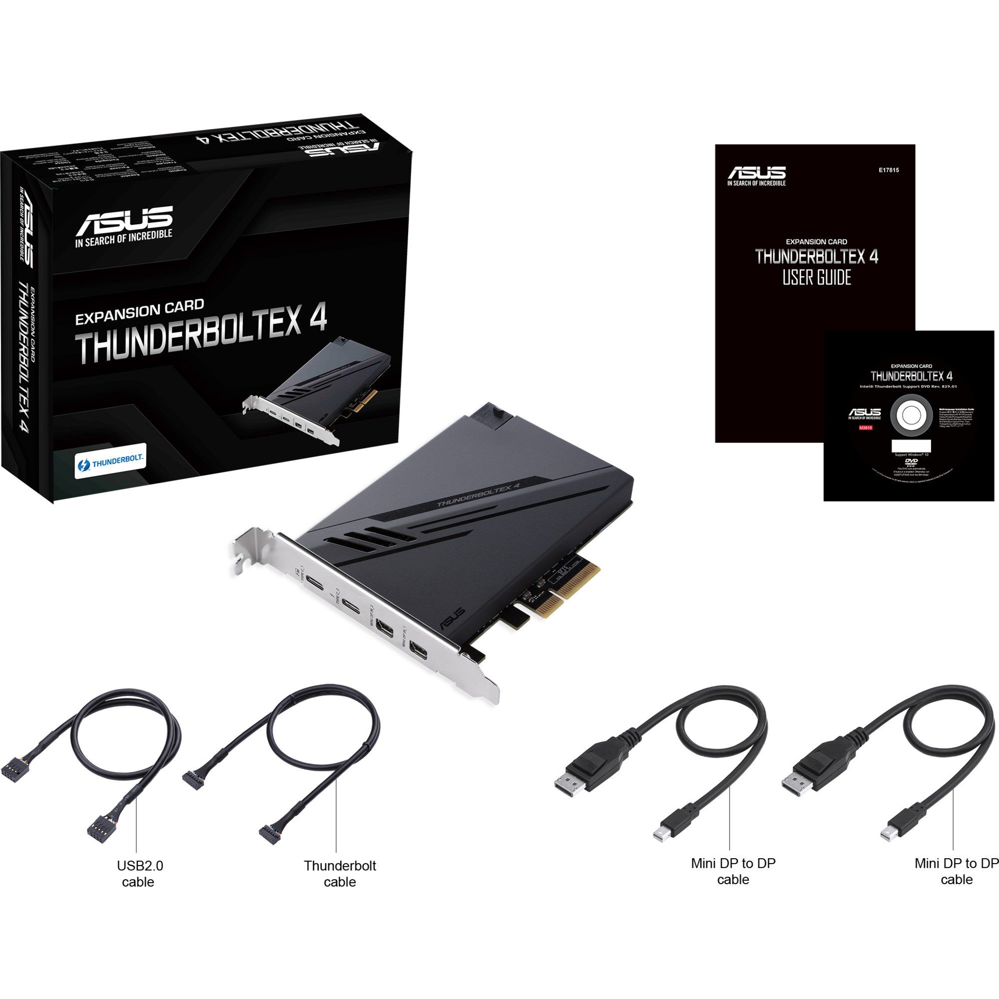 Asus ASUS ThunderboltEX 4, Controller Computer-Adapter