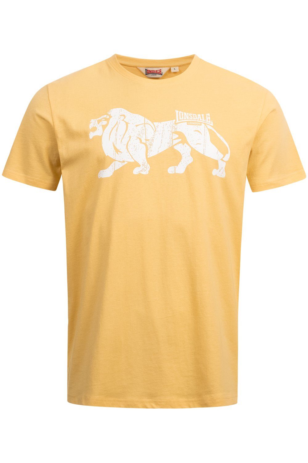 ENDMOOR T-Shirt Yellow/White Lonsdale Pastel