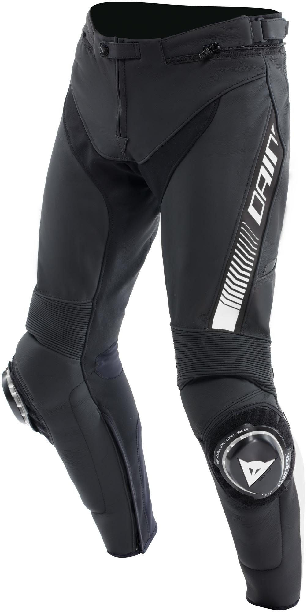 Dainese Motorradhose Super Speed S26 Motorrad Lederhose Knieprotektoren enthalten,Knieschleifer enthalten