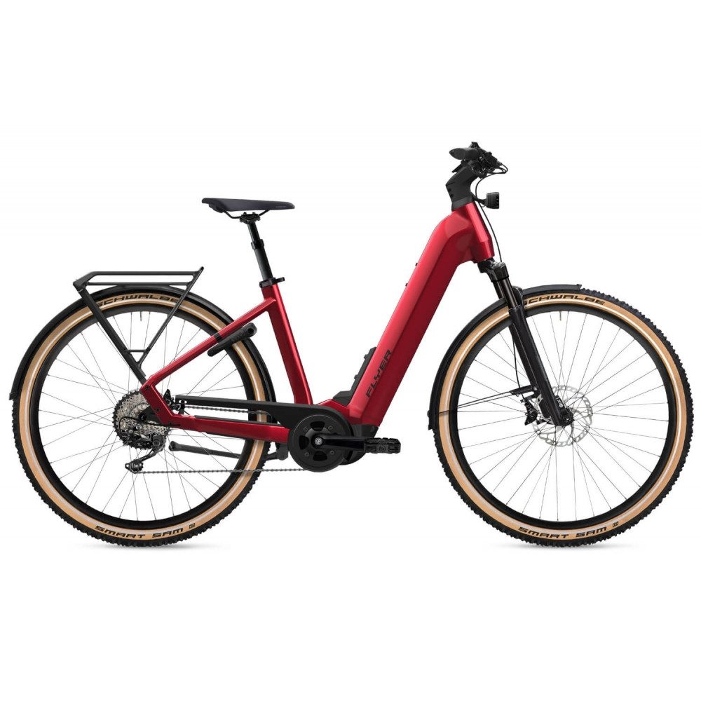 FLYER E-Bike Upstreet 7.12 XC Comfort E-Bike 750 Wh Frosty Sage