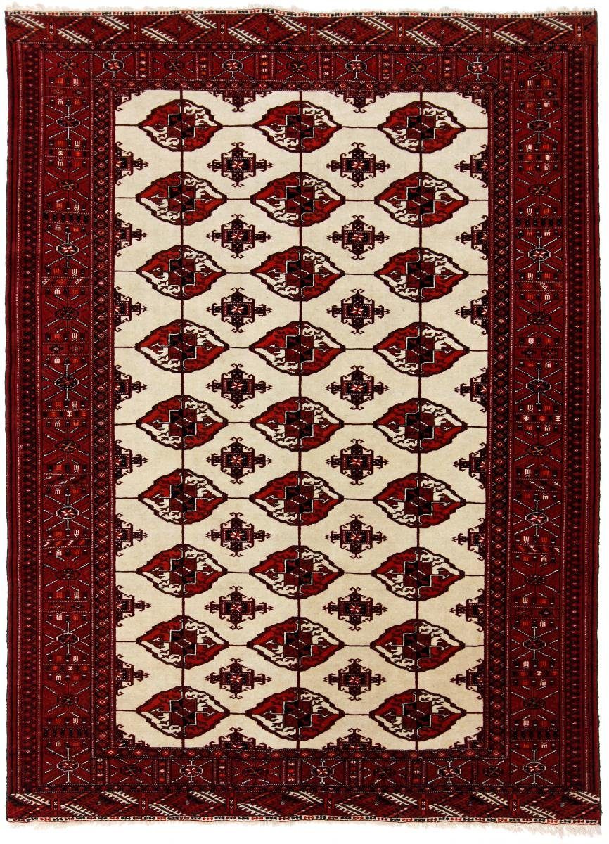 Orientteppich Russia Antik Seidenkette 134x184 rechteckig, Nain mm Orientteppich, Höhe: 5 Handgeknüpfter Trading