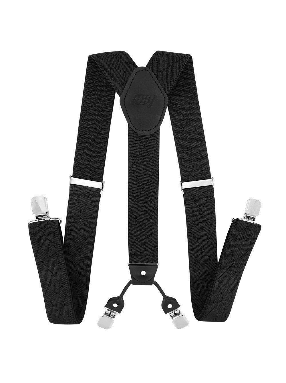 axy Hosenträger Herren Hosenträger 4 Stabile Clips Y-Form 3,5cm Breit verst günstig online kaufen