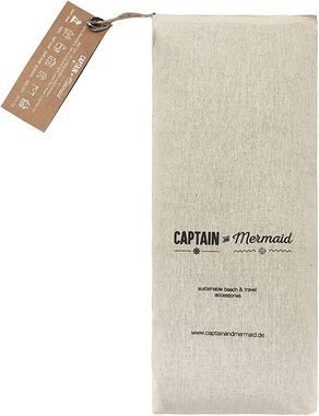 CAPTAIN and Mermaid Strandtuch Captain & Mermaid® Stonewashed Strandtuch 100% Baumwolle, 100% Baumwolle