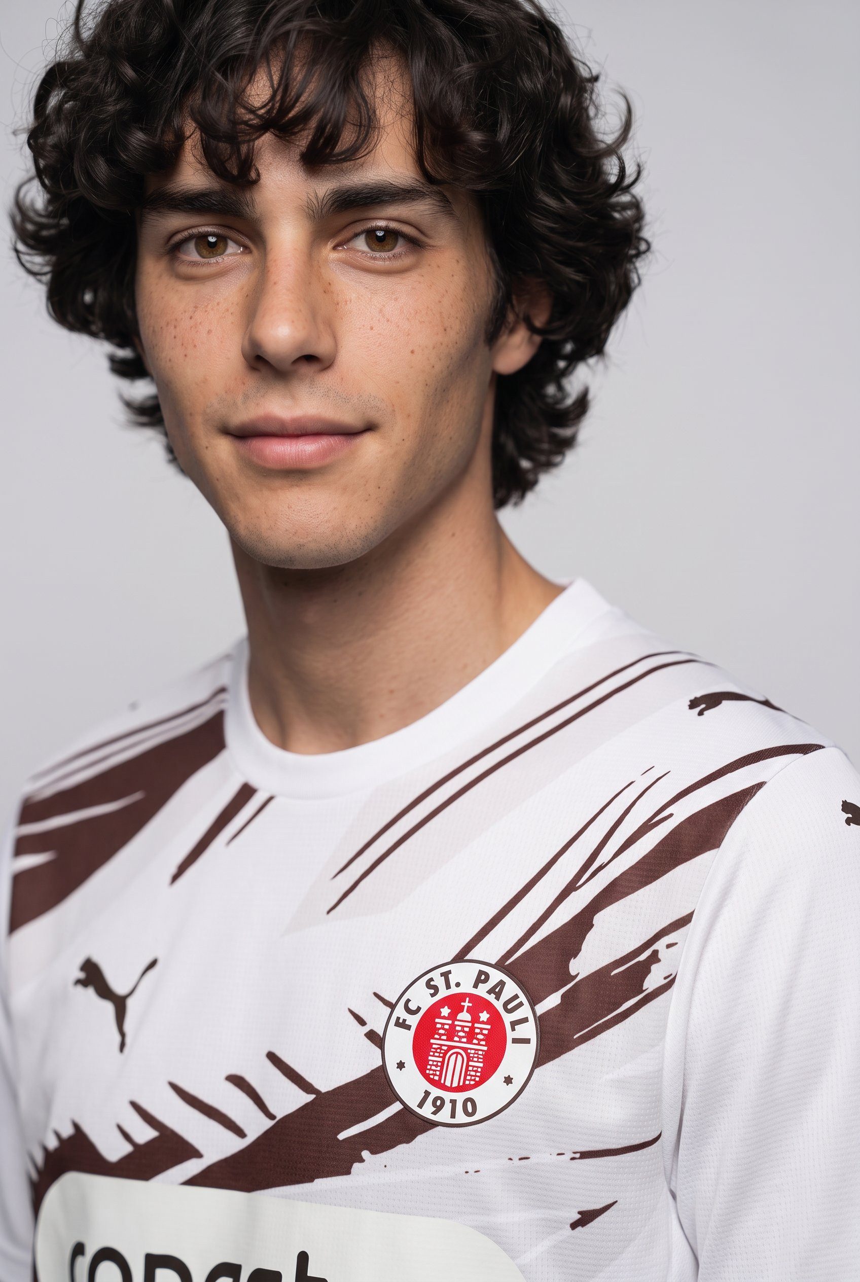 PUMA Fußballtrikot FCSP AWAY JERSEY REPLICA mit DryCELL-Technologie, atmungsaktiv, mit Rundhalsausschnitt