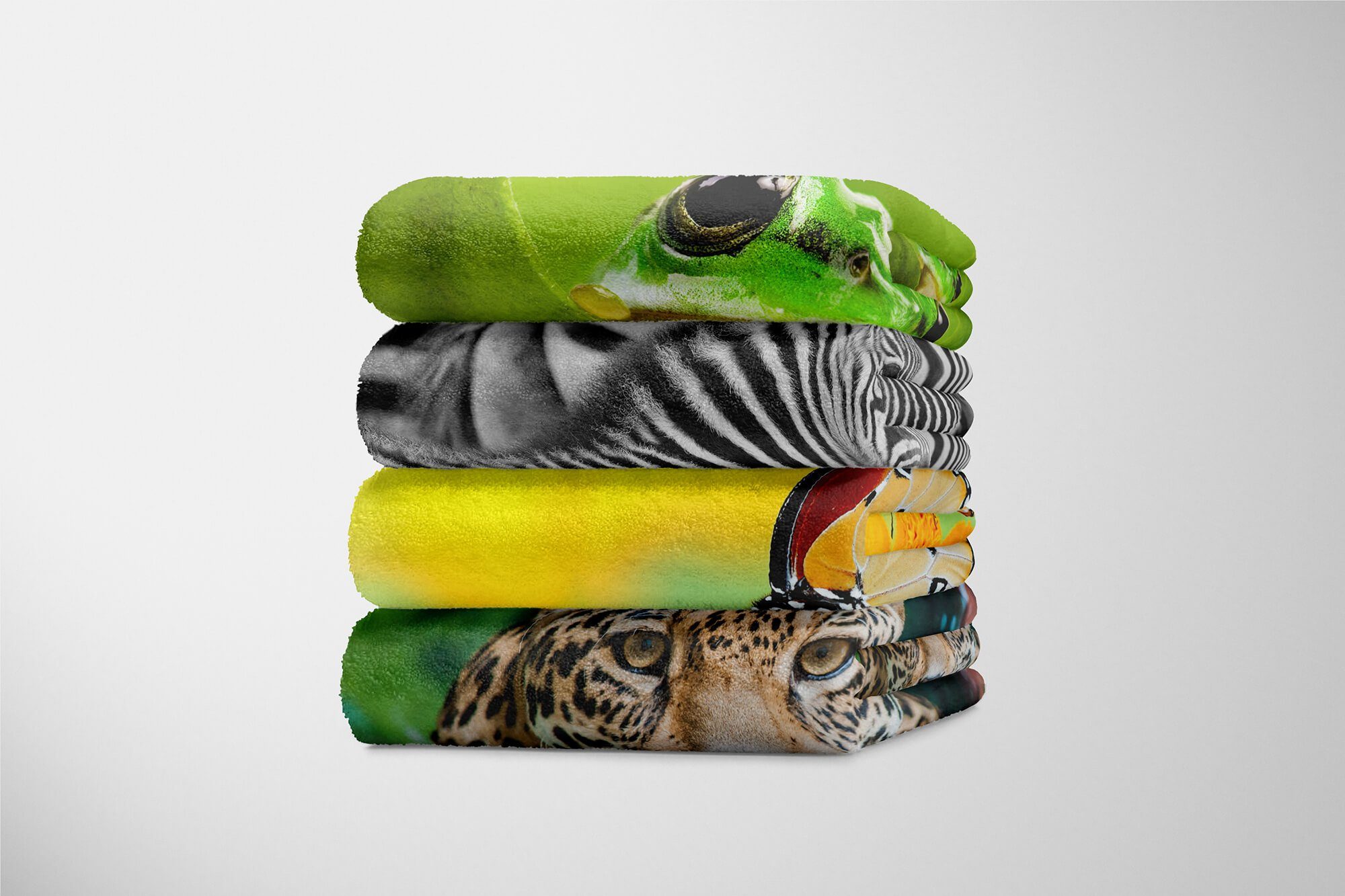 Strandhandtuch Saunatuch Handtuch Handtücher (1-St), Blum, Art Sinus Handtuch mit Kuscheldecke Baumwolle-Polyester-Mix Tiermotiv Schmetterling
