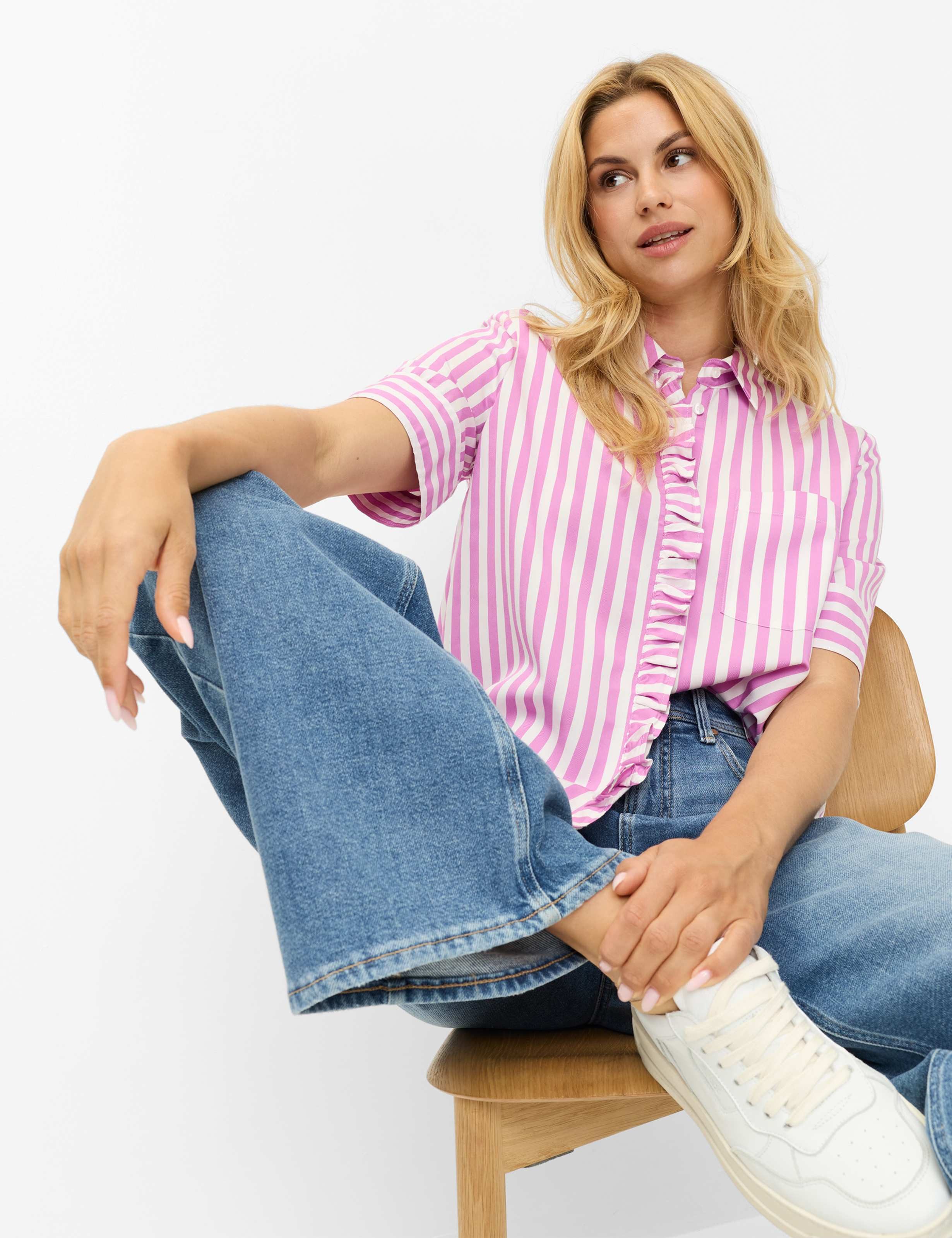 Brax Klassische Bluse Style VICA FRIL